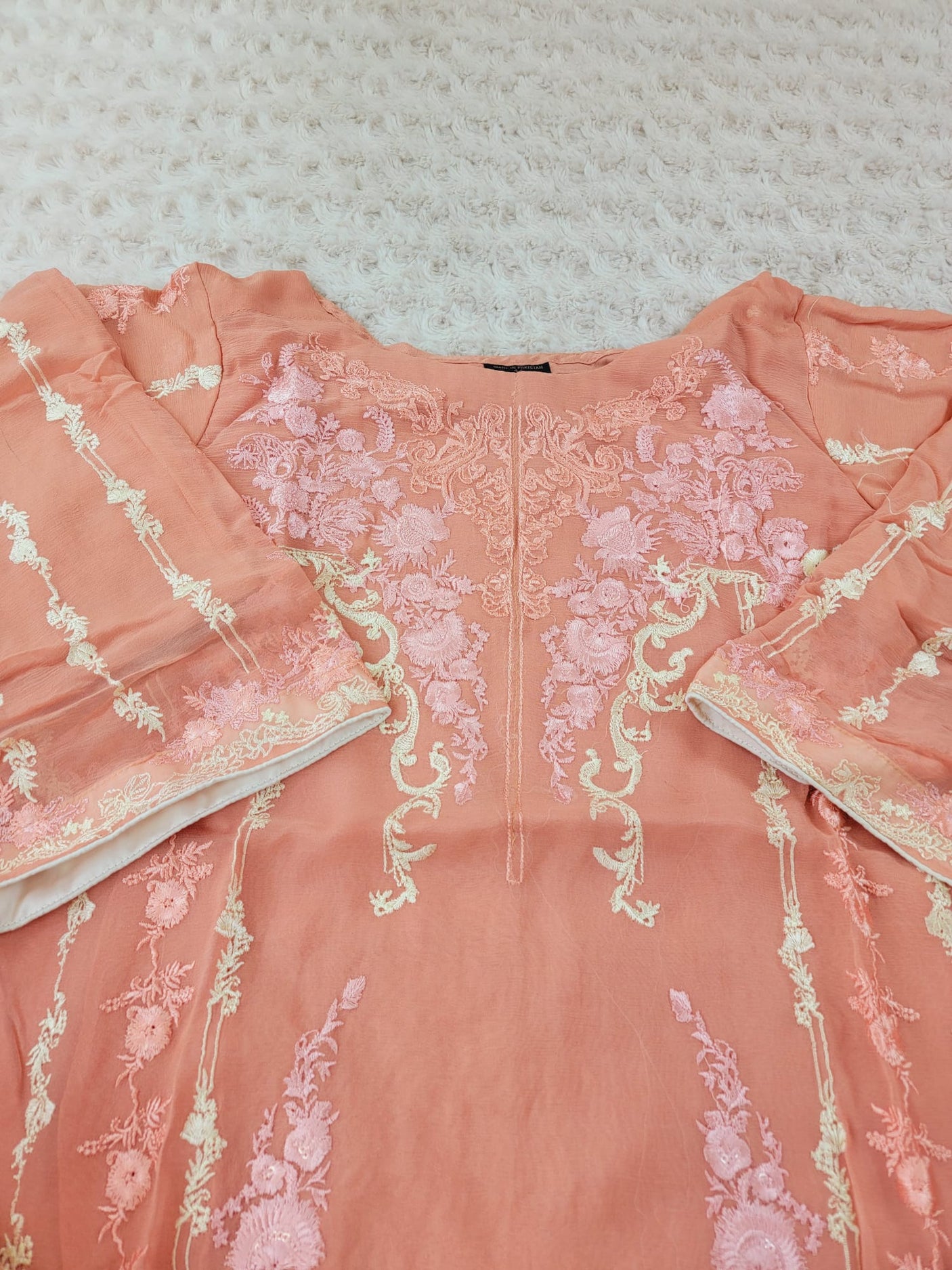 Pakistani Stitched Embroidery Party Wear Dresses Ready To Ship