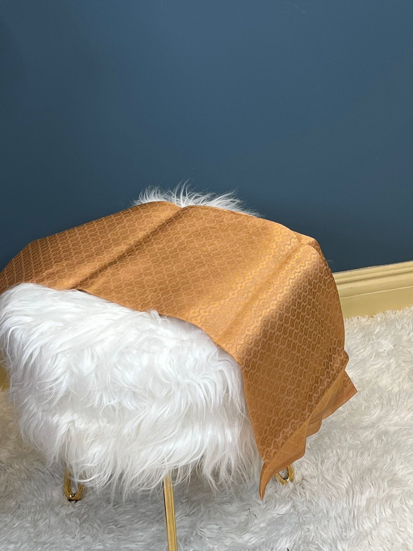 Pure silk katan with running blouse