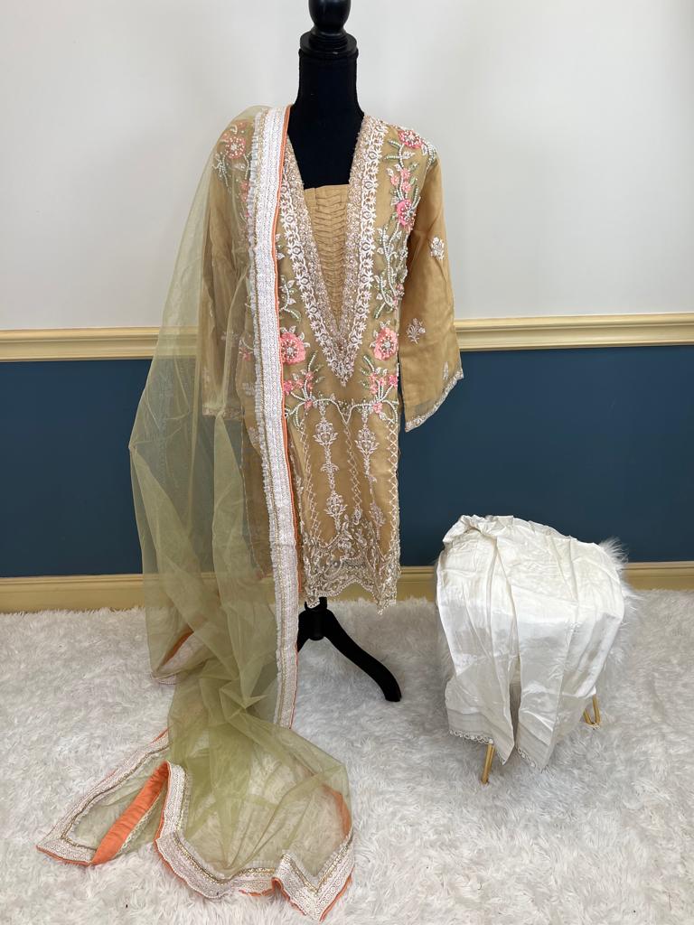 Pakistani Embroidered Party wear Ready To Ship