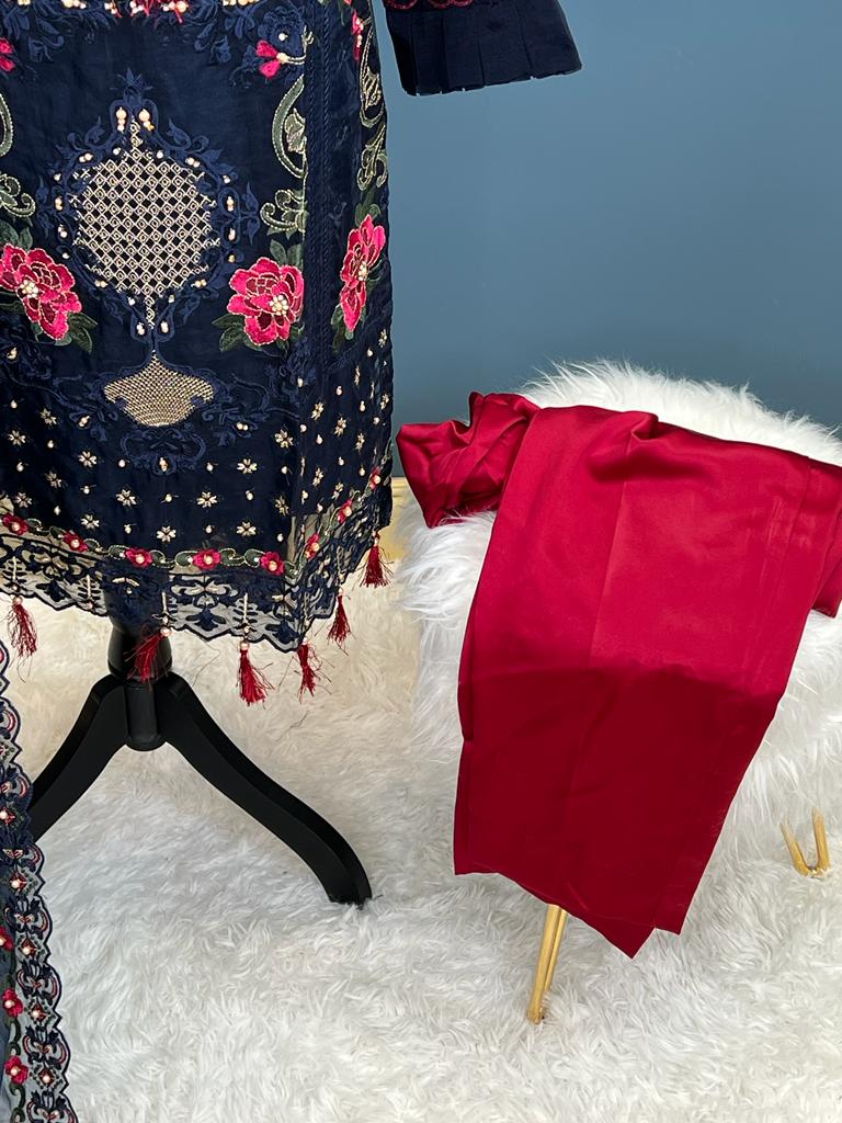 Pakistani Embroidered Party wear Ready To Ship