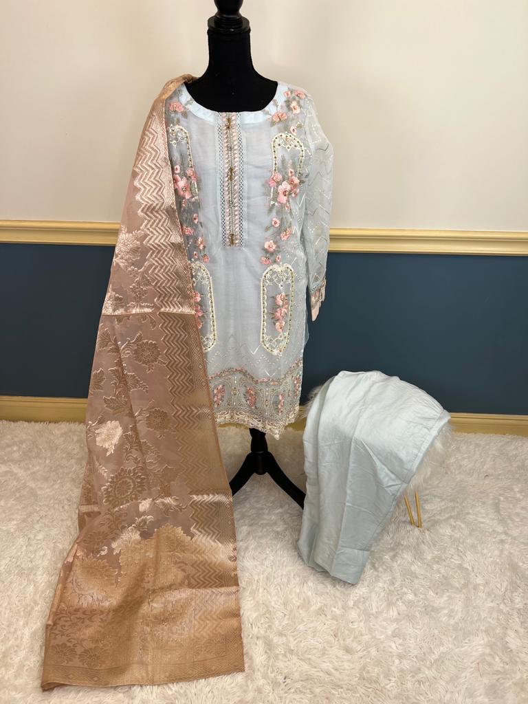 Pakistani Embroidered Party wear Ready To Ship