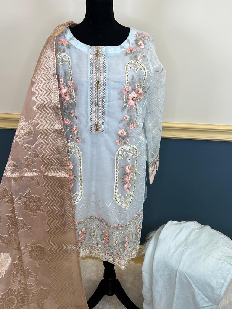 Pakistani Embroidered Party wear Ready To Ship