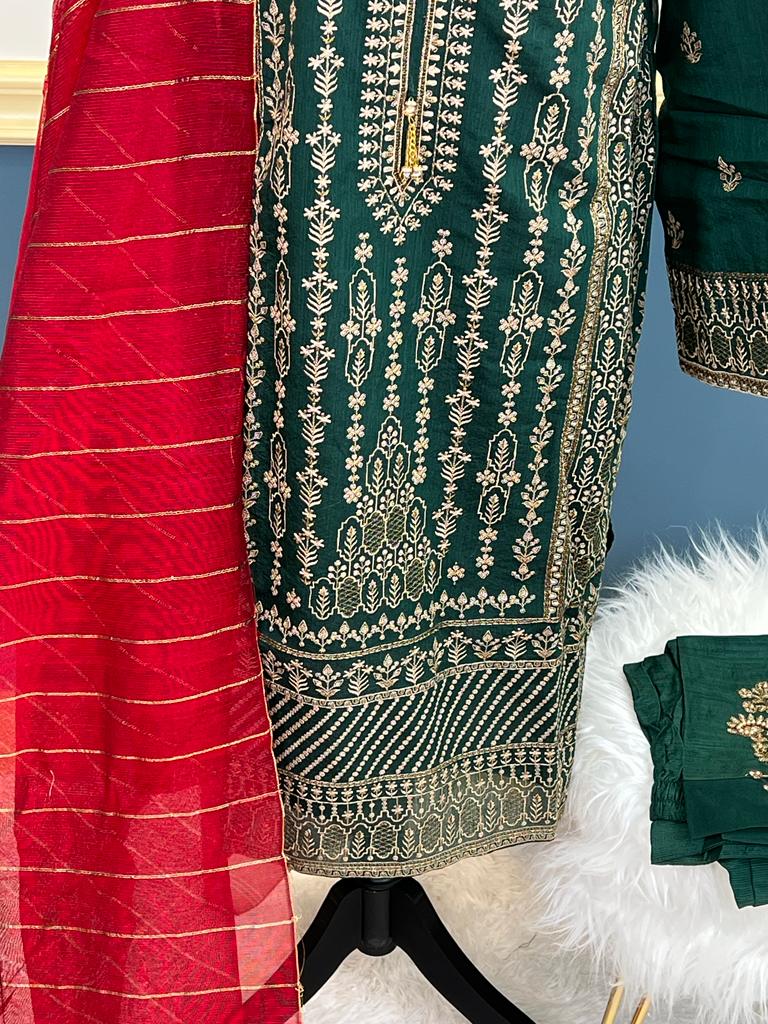 Pakistani Embroidered Party wear Ready To Ship