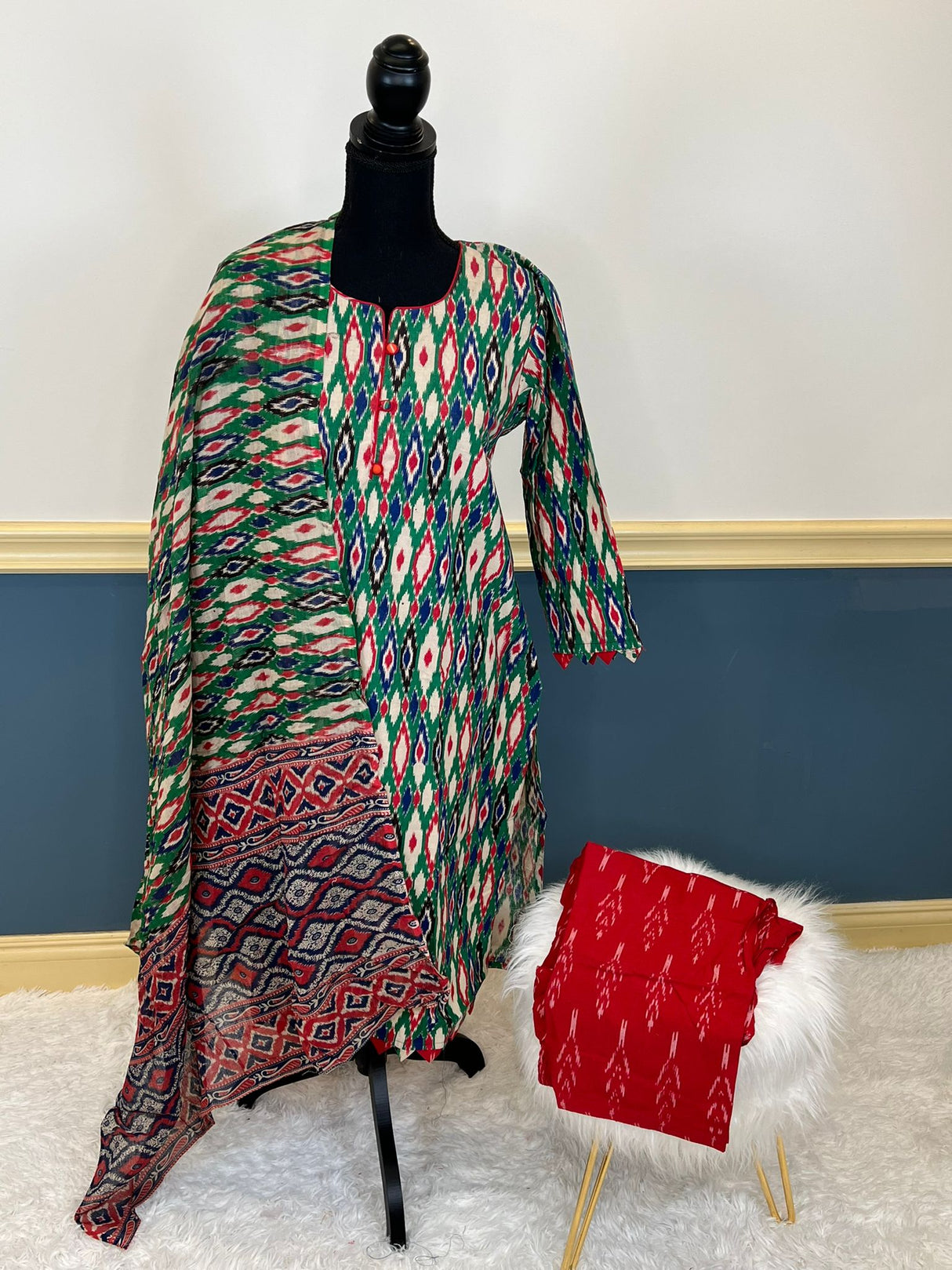 Kalamkari Salwar Kamiz