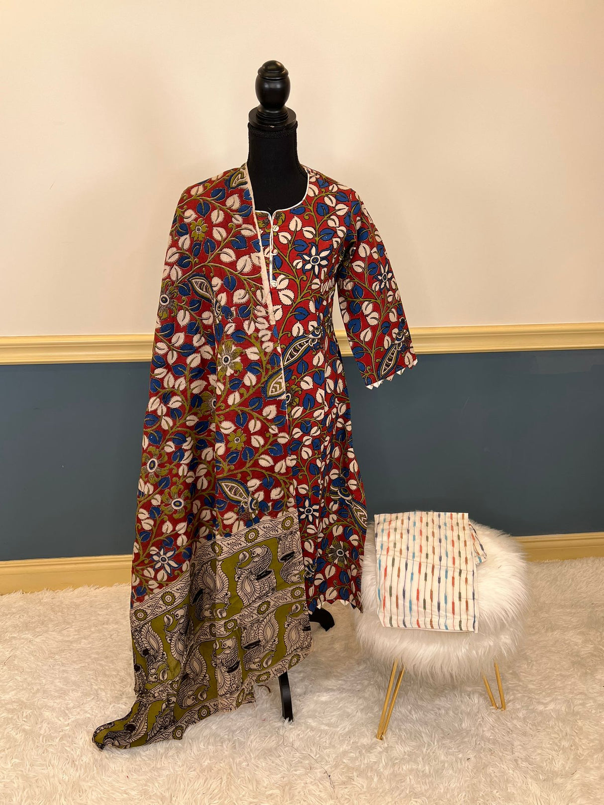 Kalamkari Salwar Kamiz