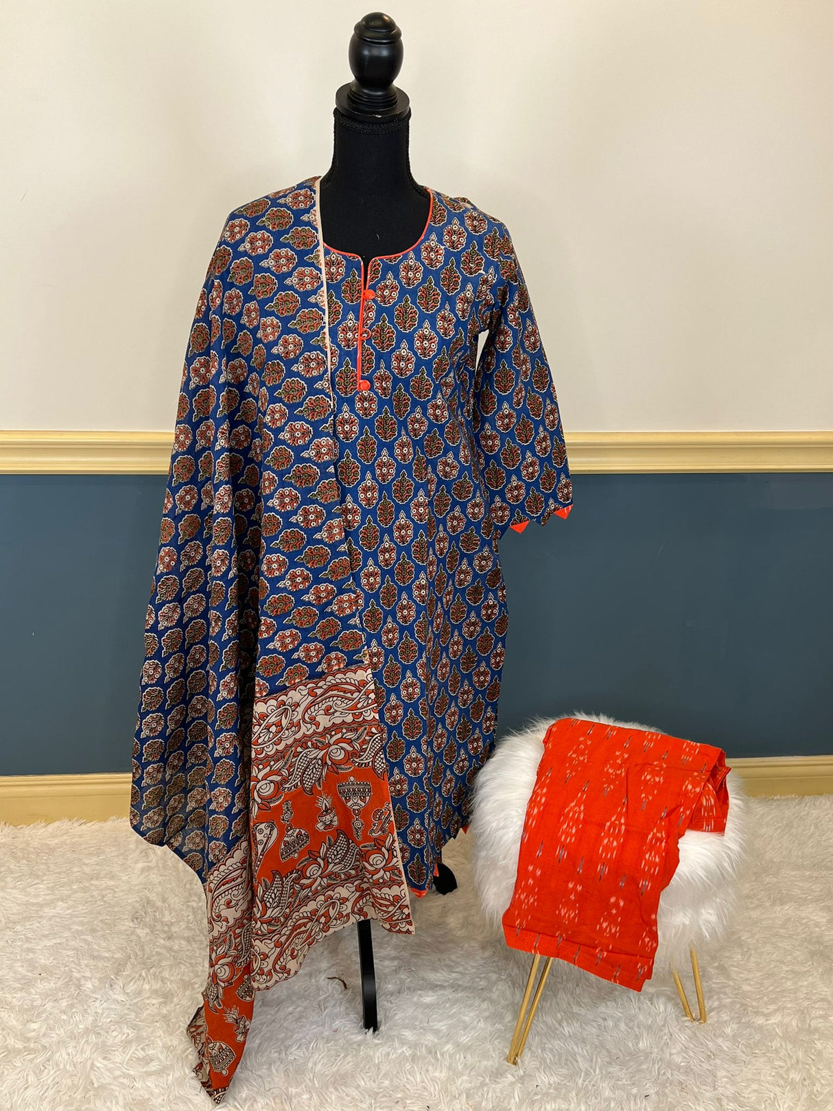 Kalamkari Salwar Kamiz