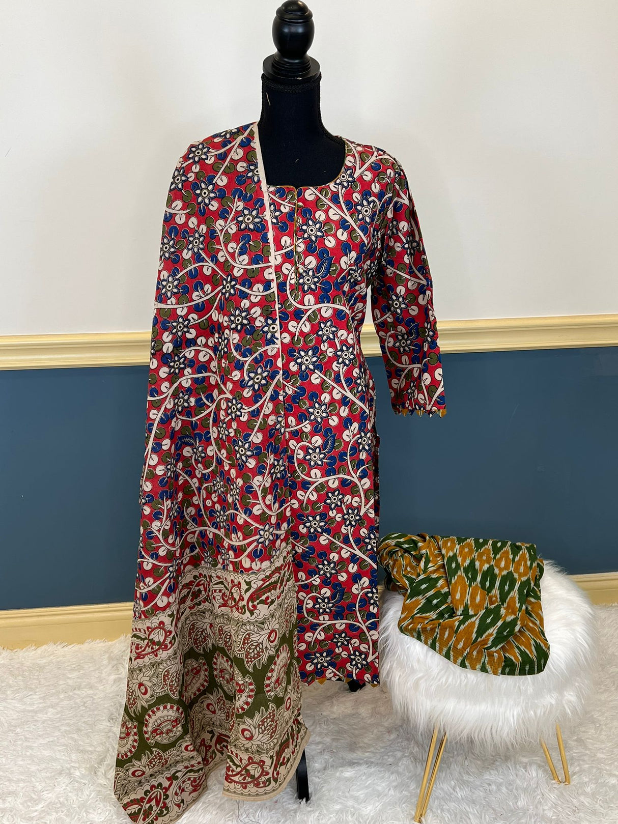 Kalamkari Salwar Kamiz