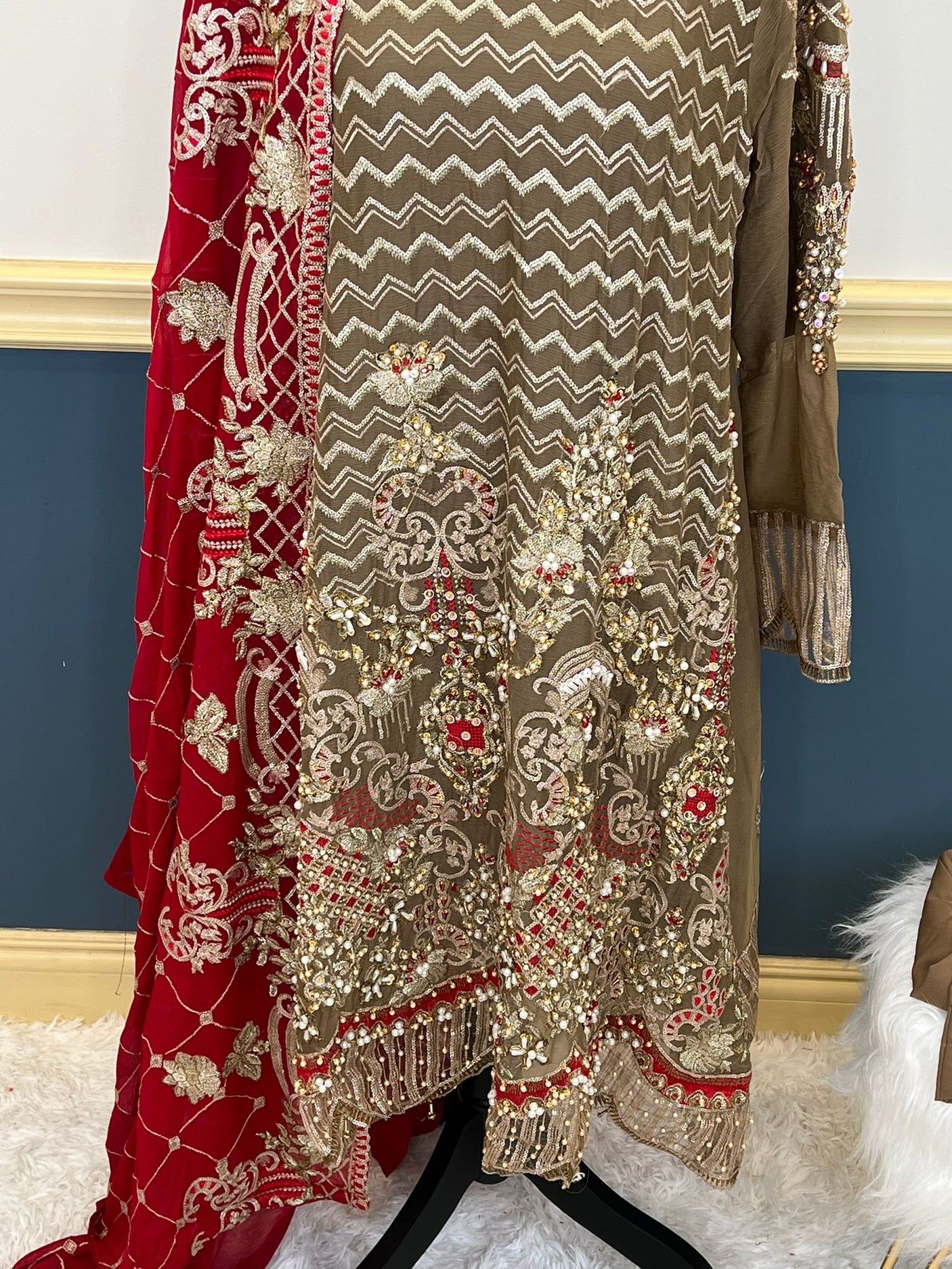 Pakistani Embroidered Party wear Ready To Ship