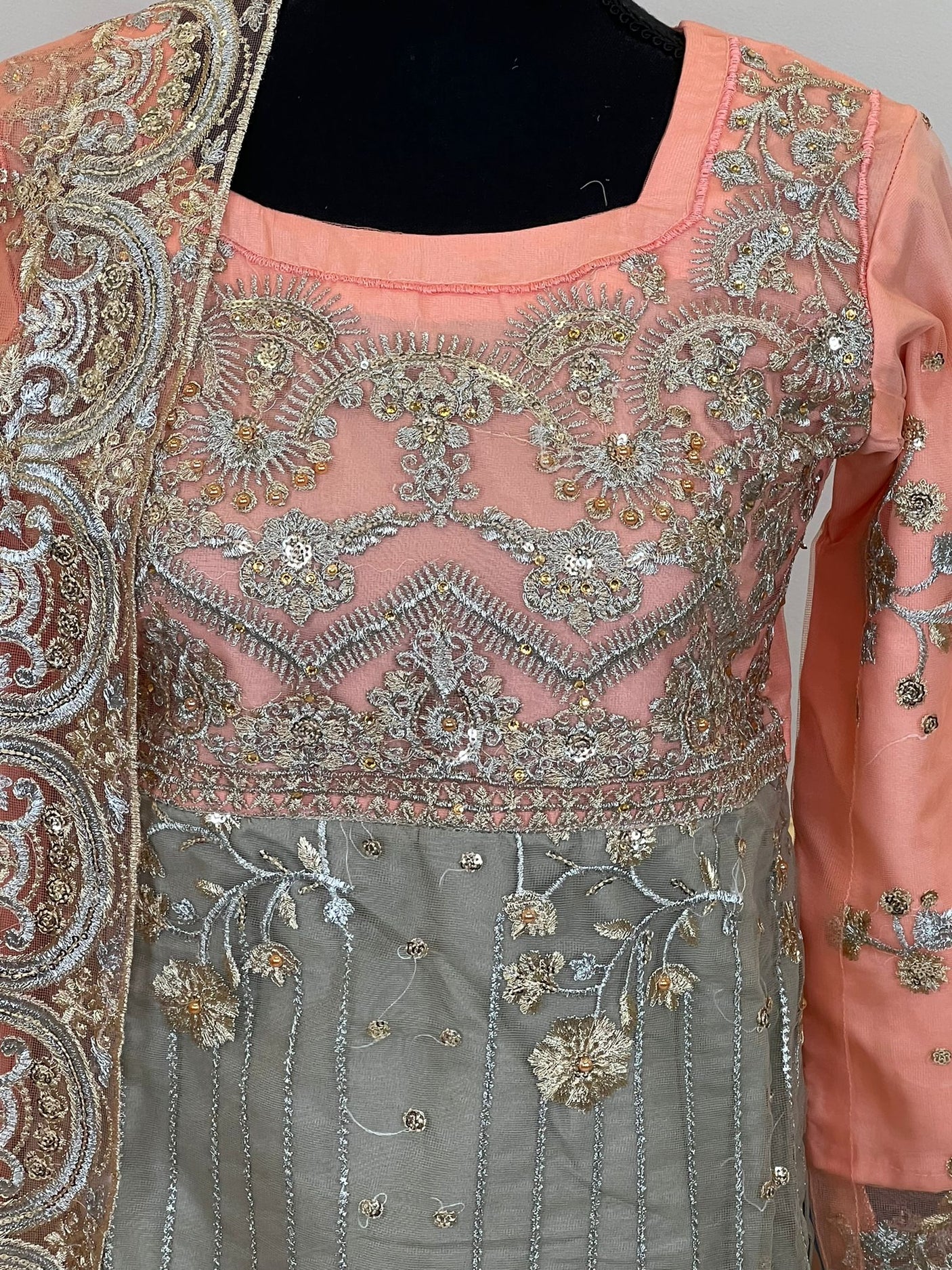 Pakistani Embroidered Party wear Ready To Ship