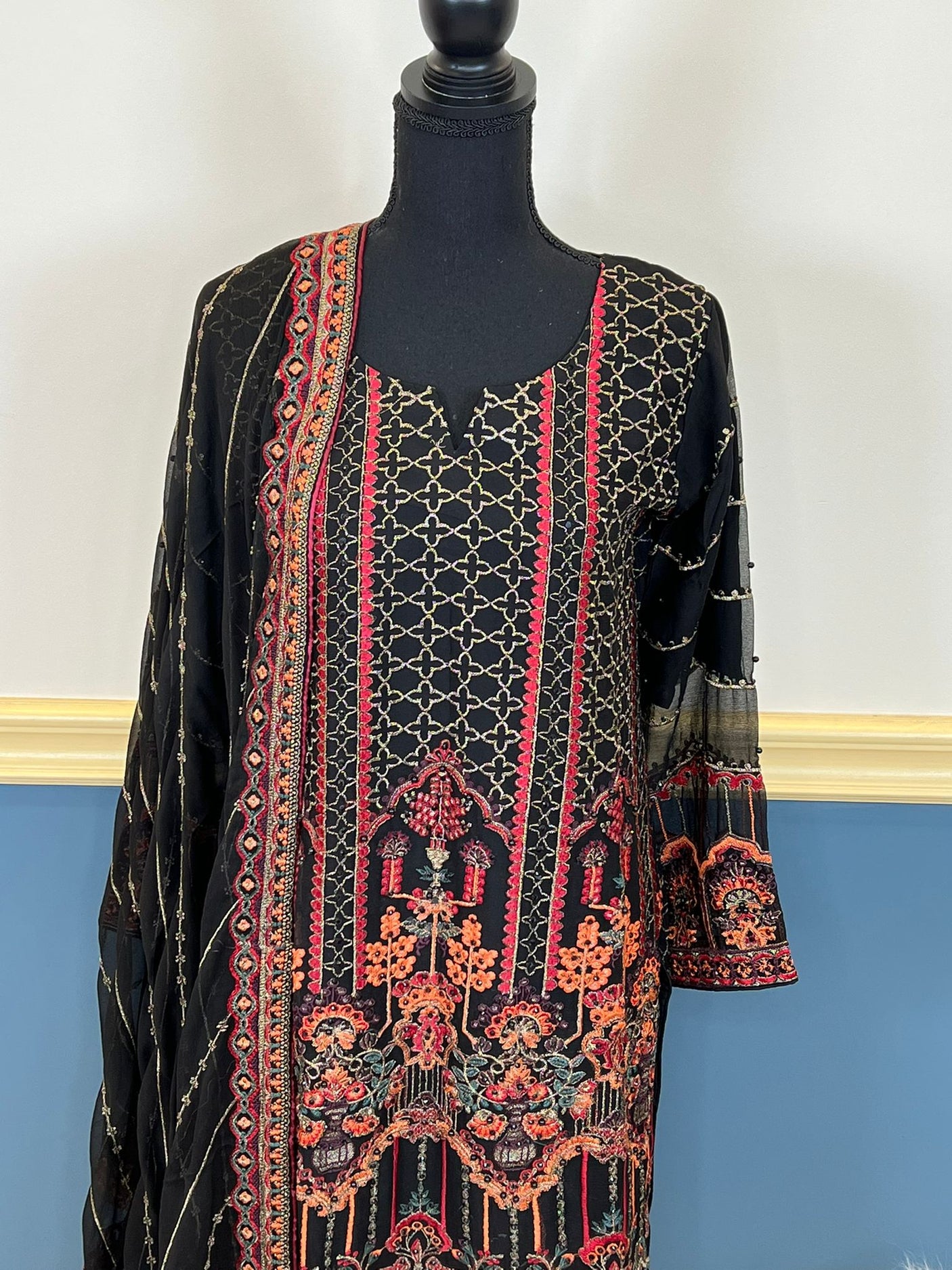 Pakistani Embroidered Party wear Ready To Ship