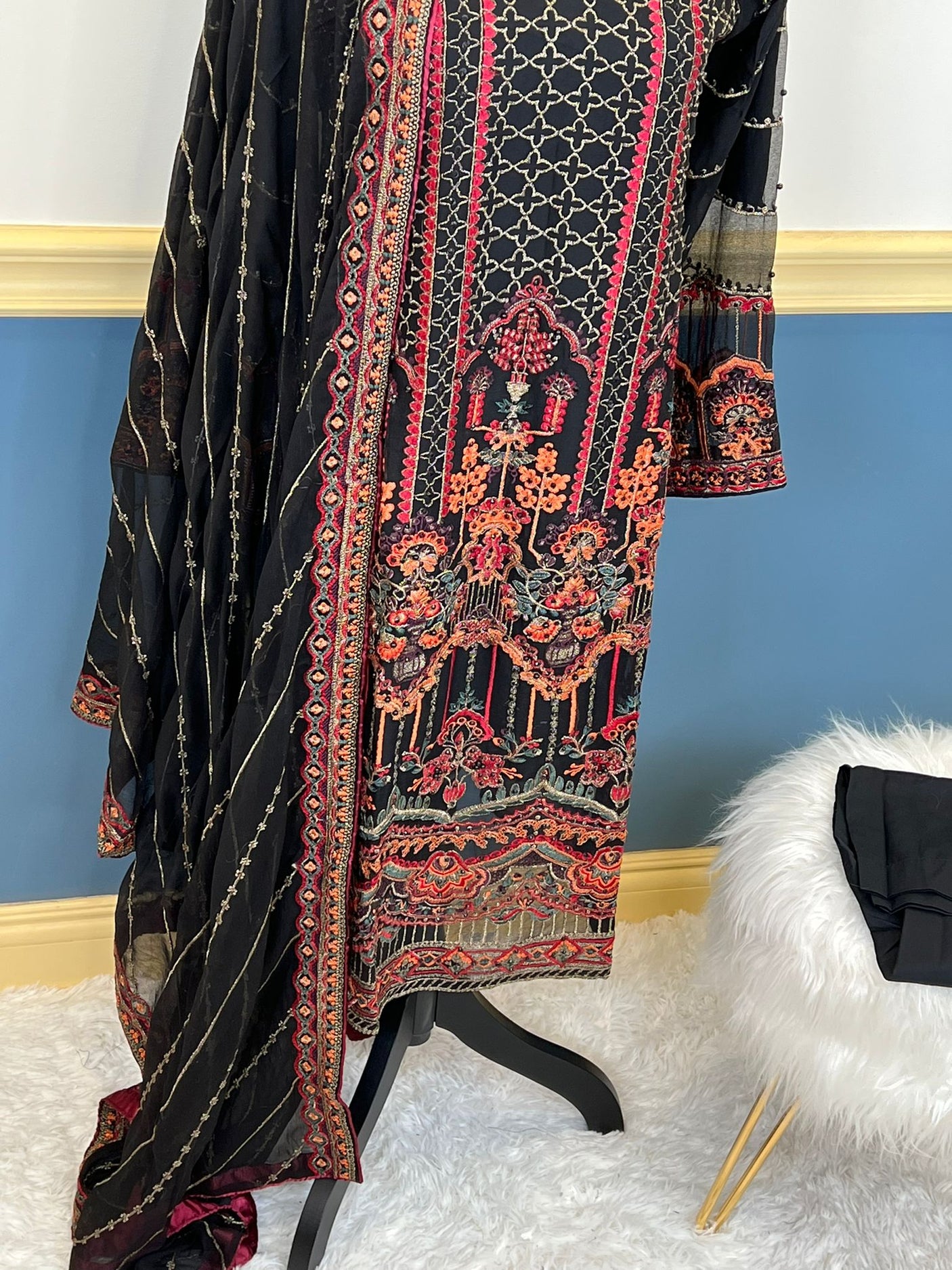 Pakistani Embroidered Party wear Ready To Ship