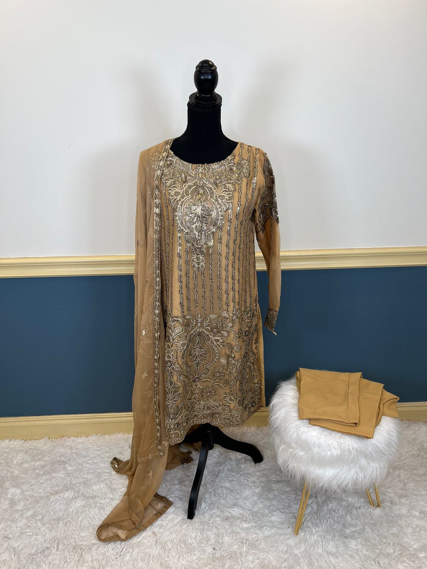 Pakistani Embroidered Party wear Ready To Ship