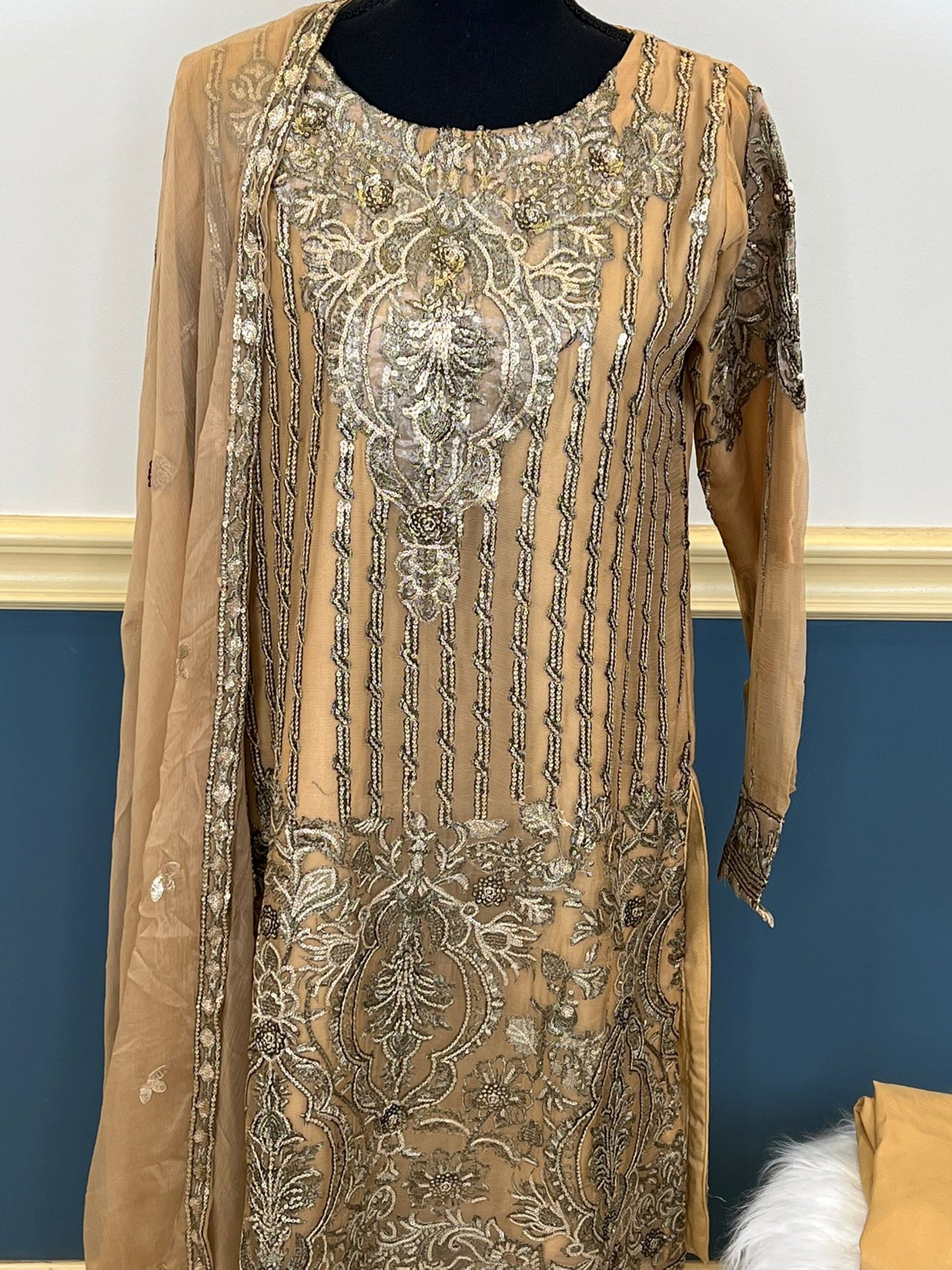 Pakistani Embroidered Party wear Ready To Ship