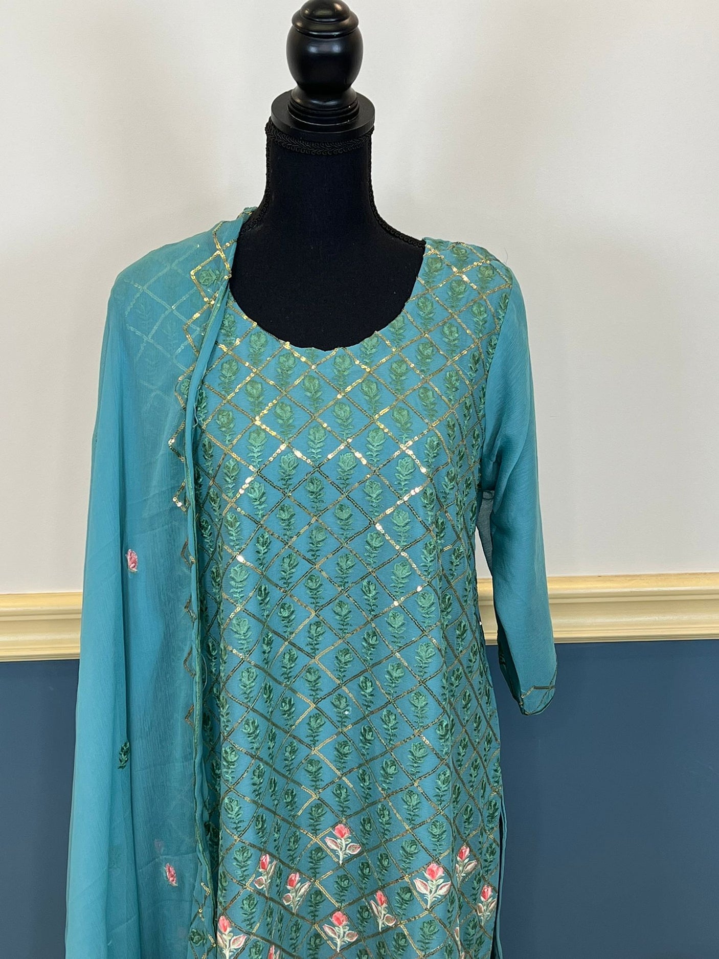 Pakistani Embroidered Party wear Ready To Ship