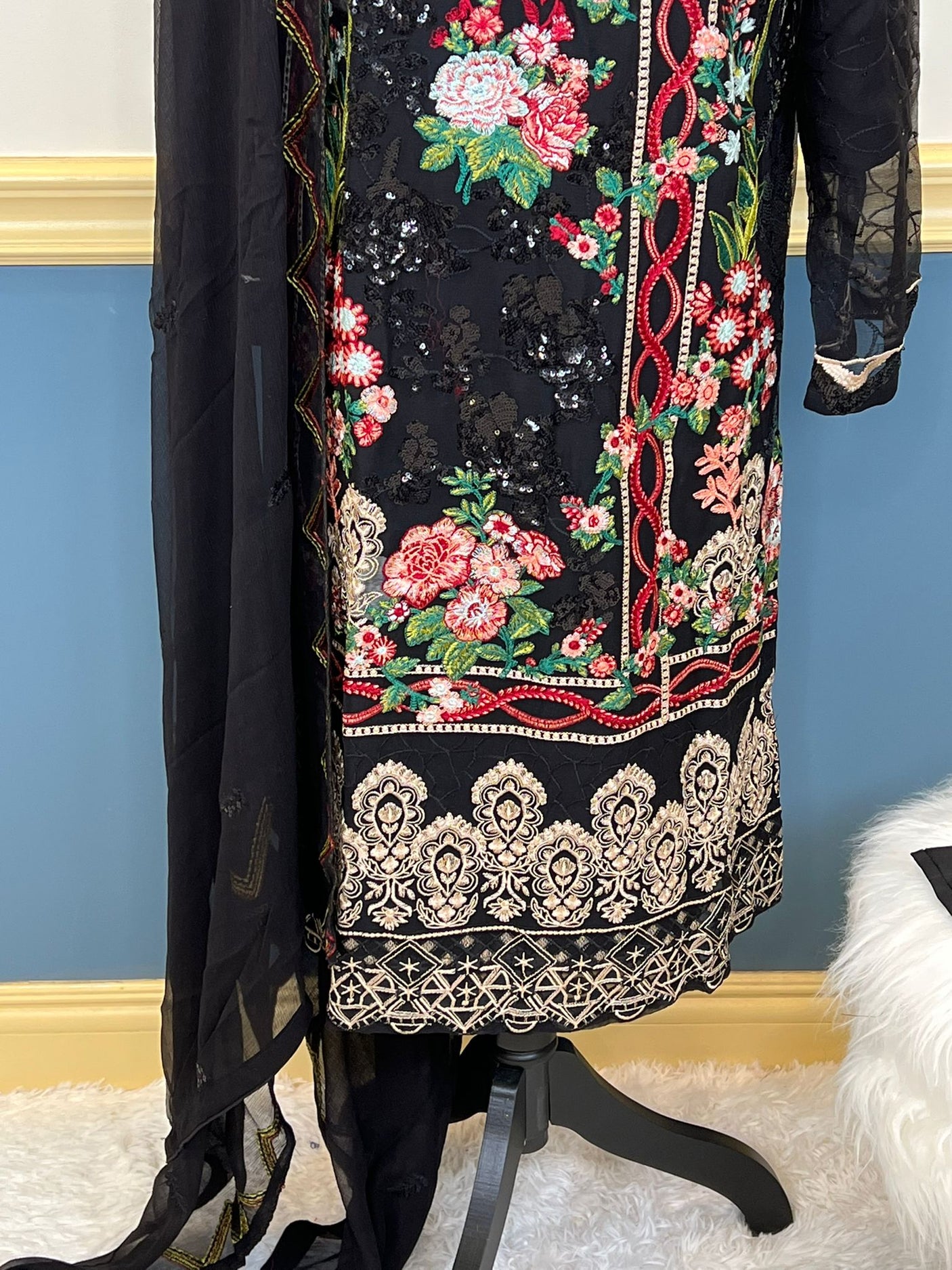 Pakistani Embroidered Party wear Ready To Ship