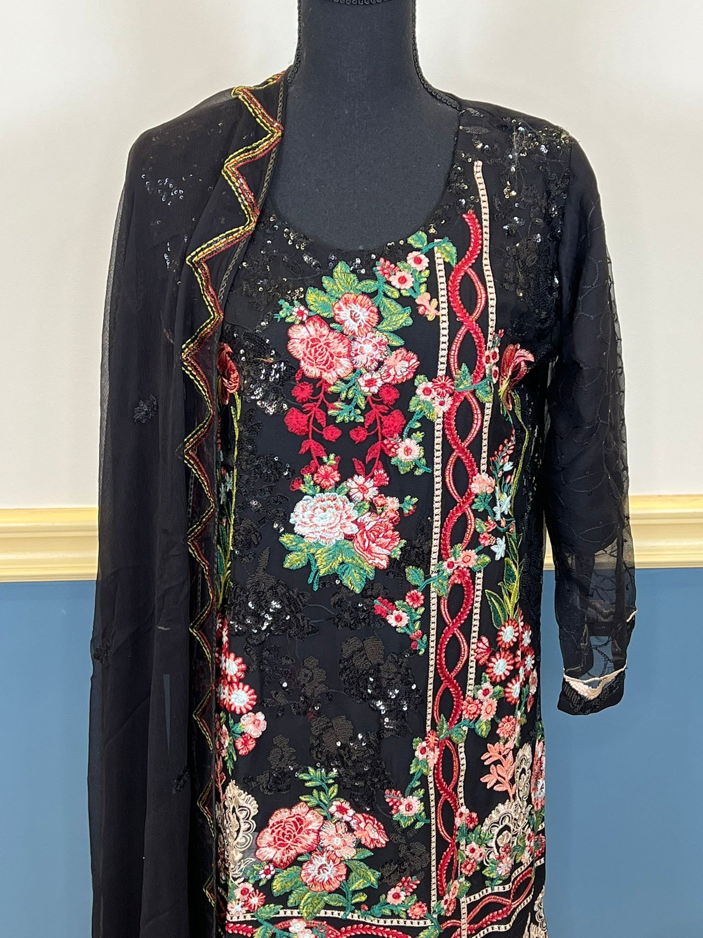 Pakistani Embroidered Party wear Ready To Ship