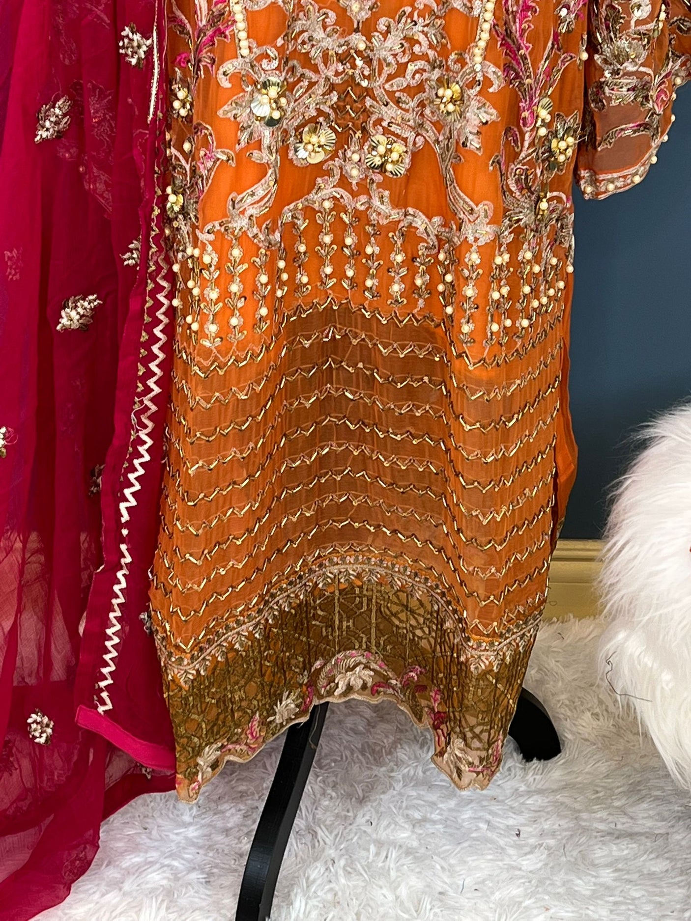 Pakistani Embroidered Party wear Ready To Ship