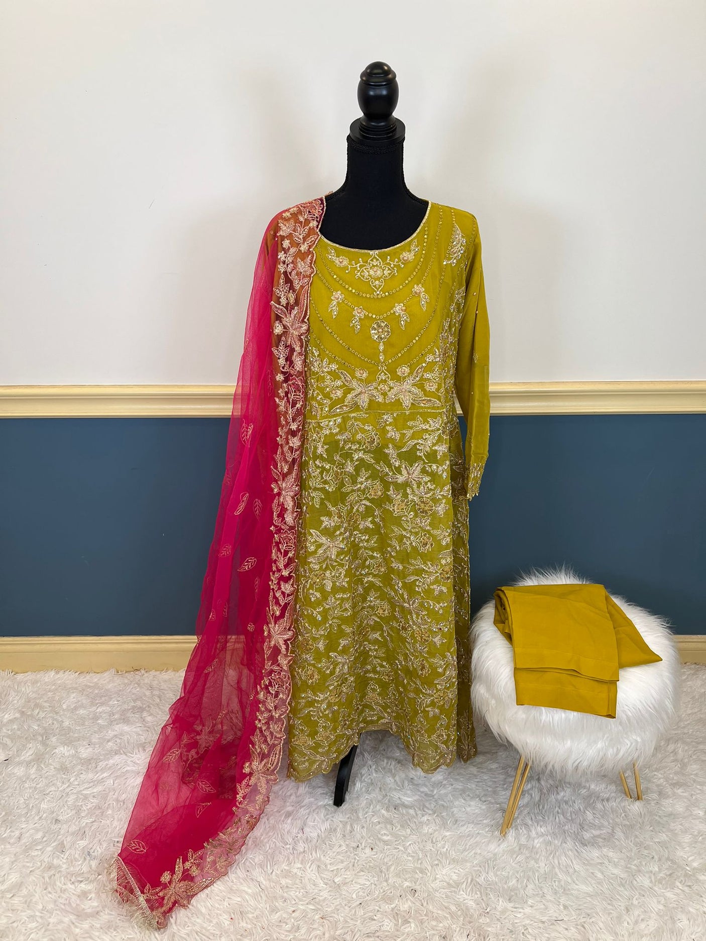 Pakistani Embroidered Party wear Ready To Ship