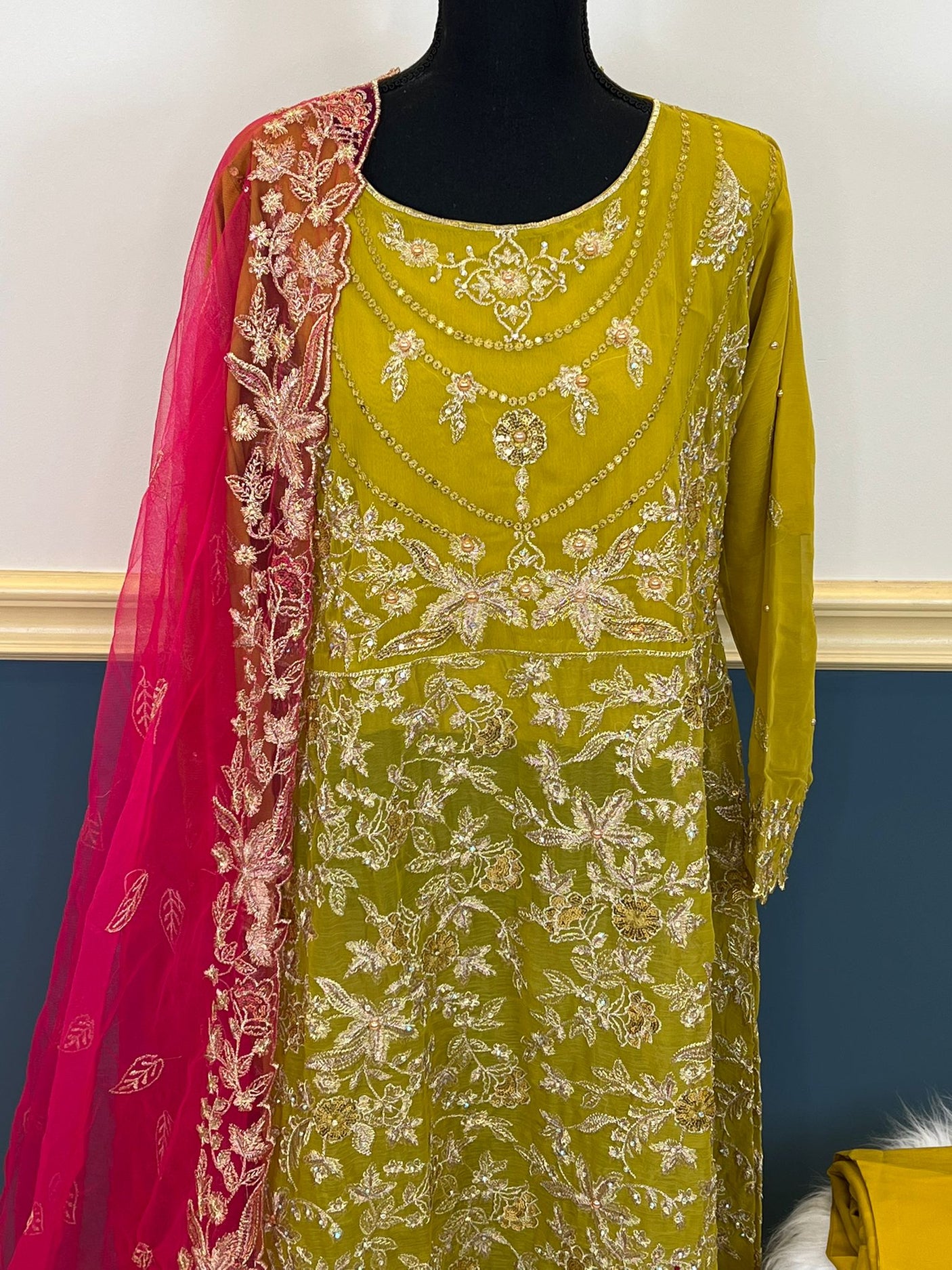 Pakistani Embroidered Party wear Ready To Ship