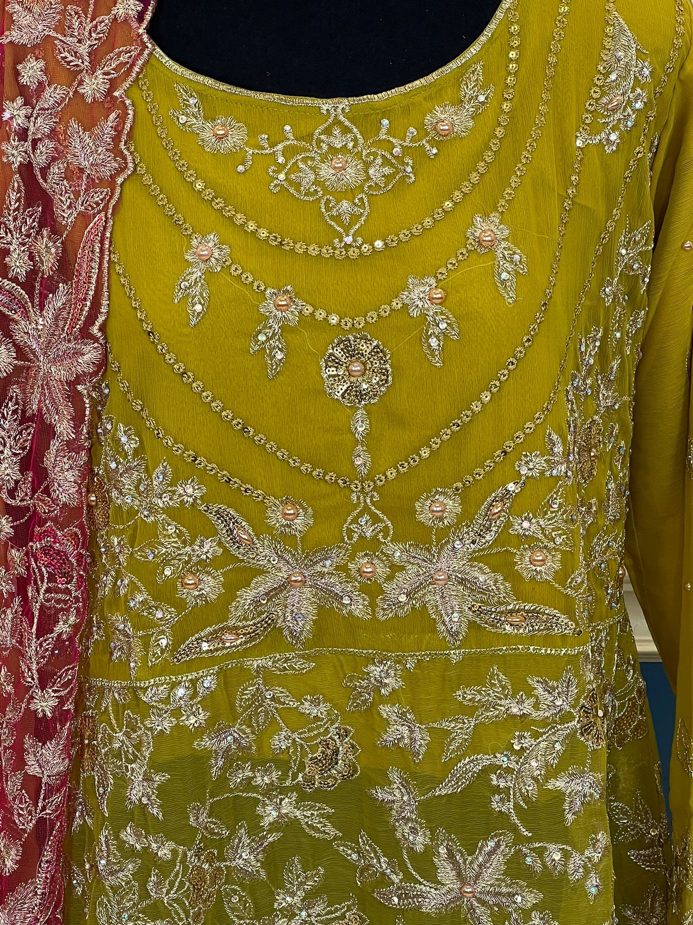 Pakistani Embroidered Party wear Ready To Ship