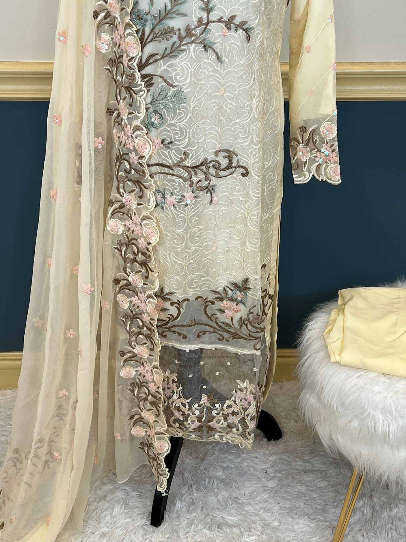 Pakistani Embroidered Party wear Ready To Ship