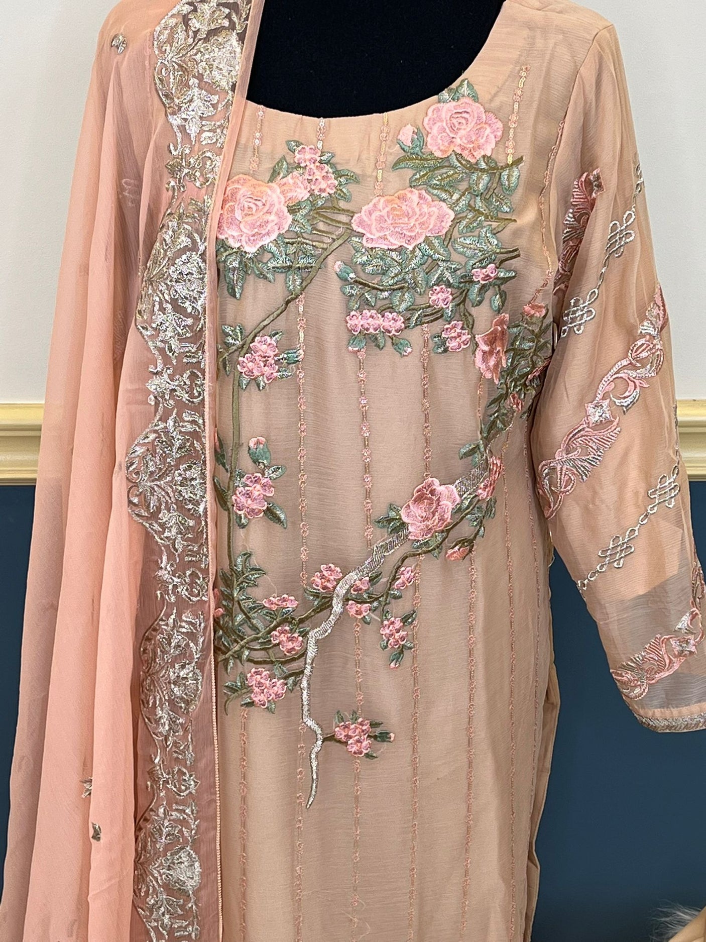 Pakistani Embroidered Party wear Ready To Ship
