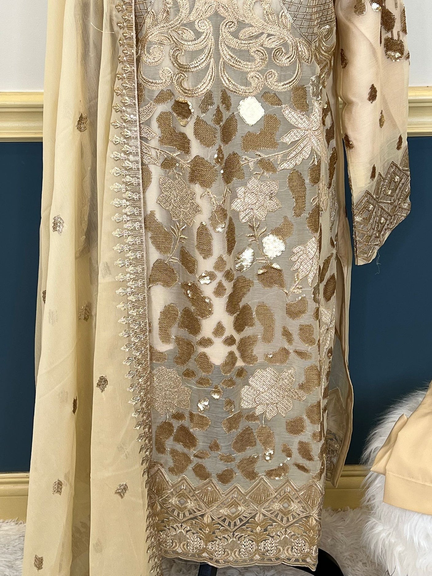 Pakistani Embroidered Party wear Ready To Ship