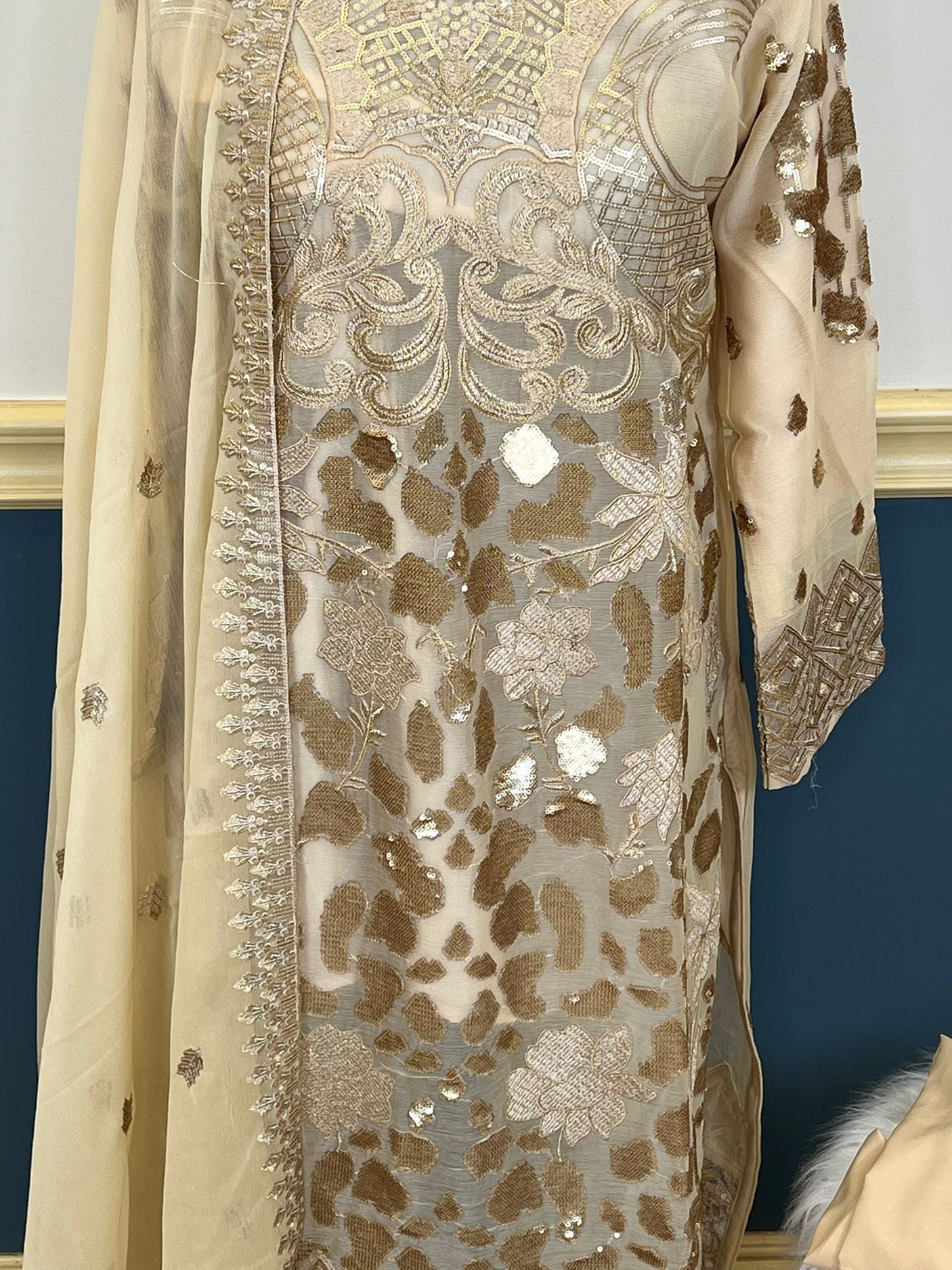Pakistani Embroidered Party wear Ready To Ship