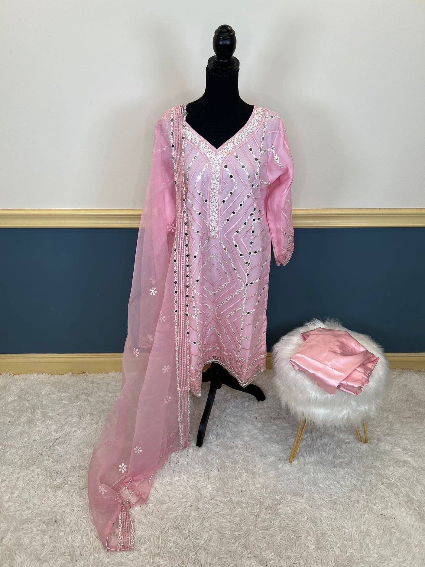 Pakistani Embroidered Party wear Ready To Ship