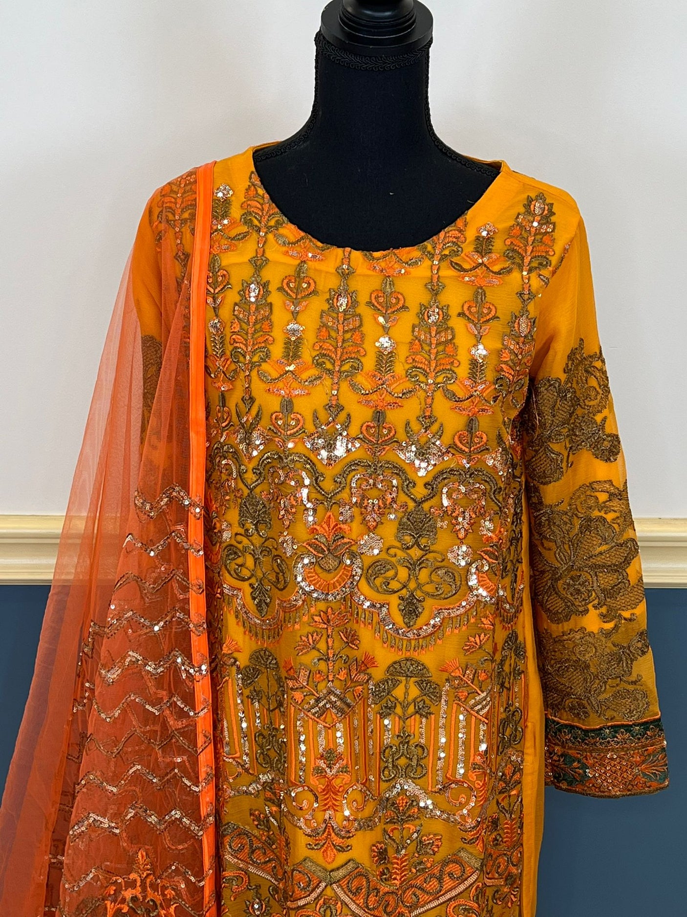 Pakistani Embroidered Party wear Ready To Ship