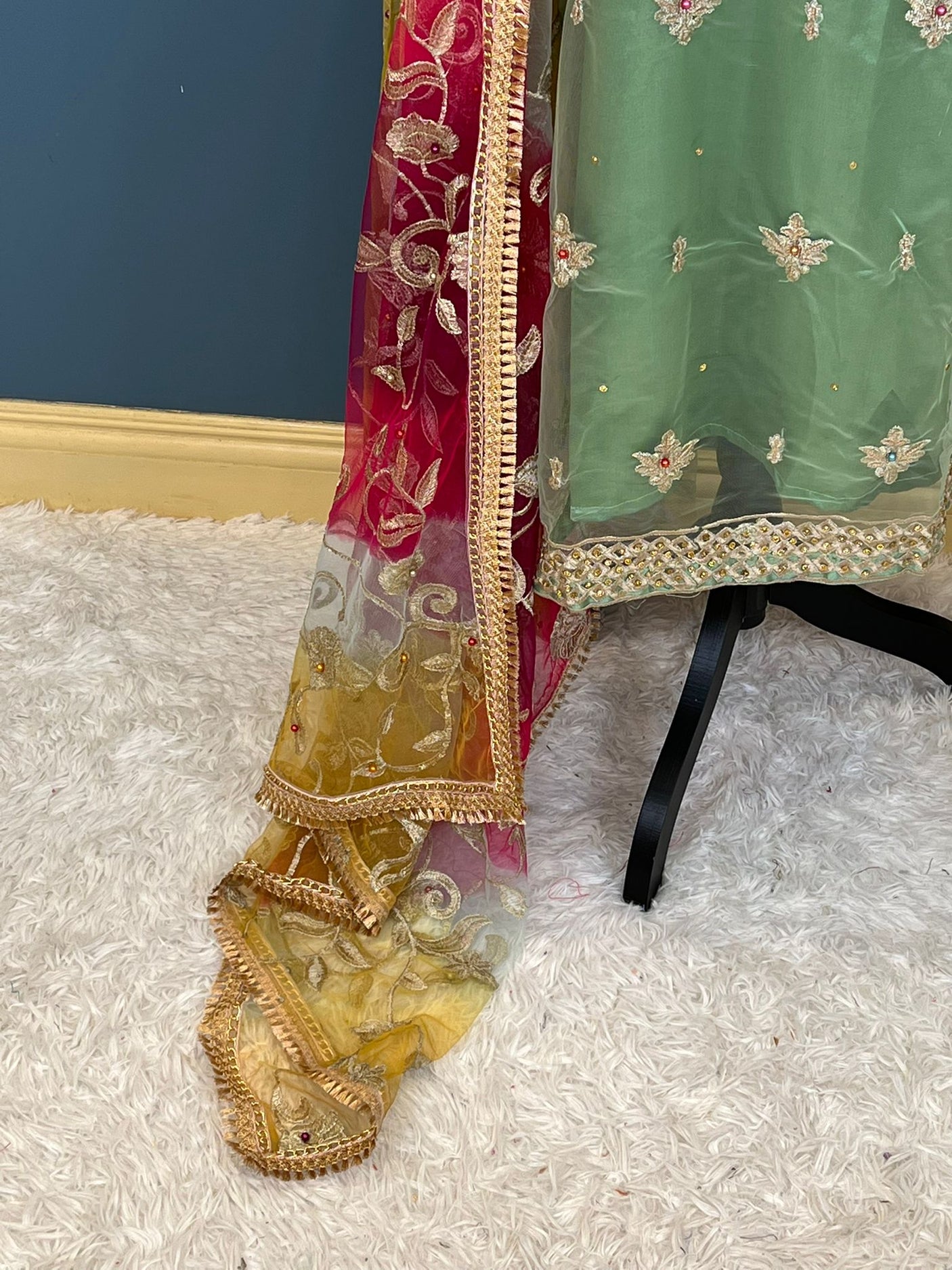 Pakistani Stitched Embroidery Party Wear Dresses Ready To Ship