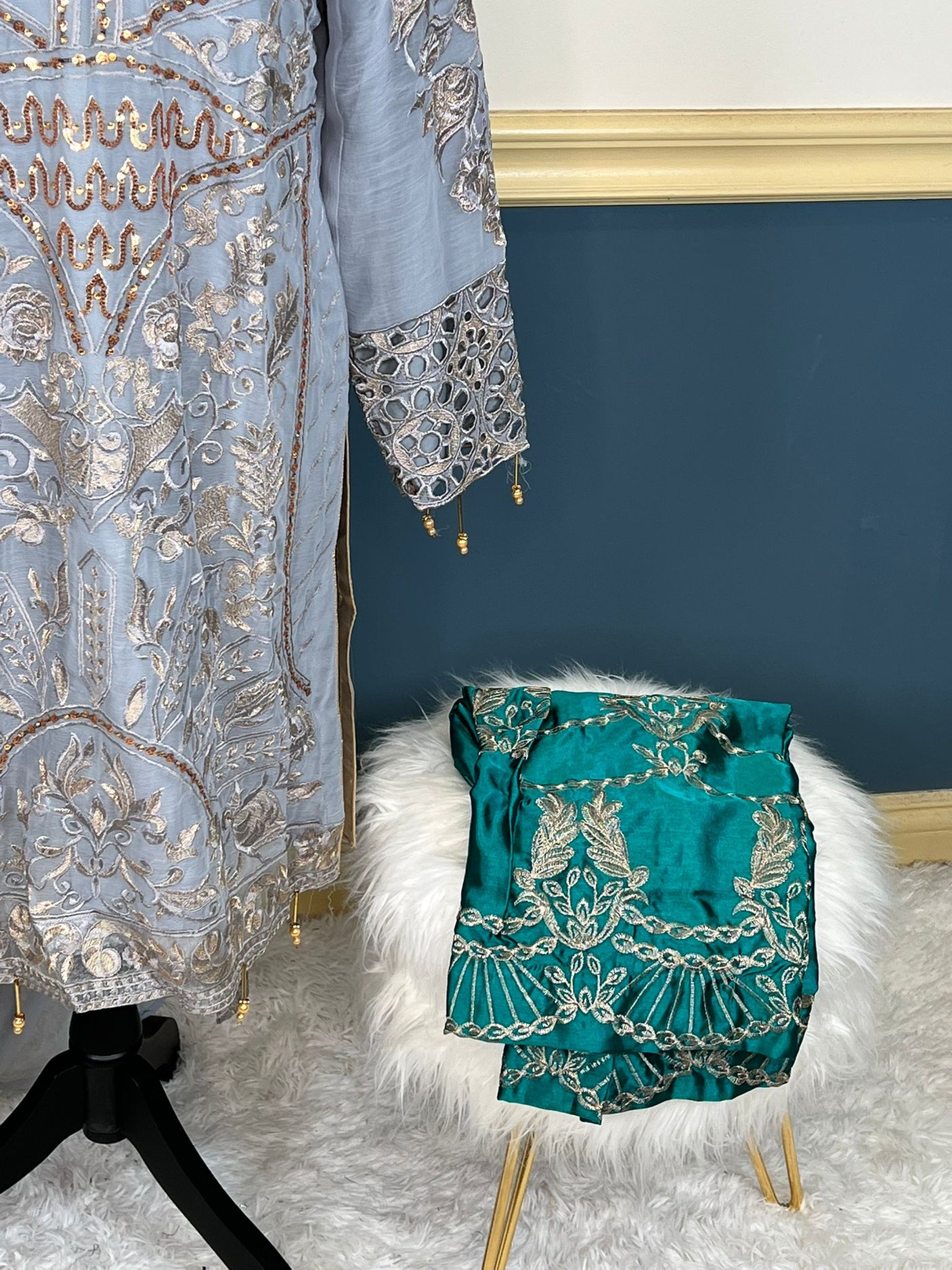 Pakistani Embroidered Party wear Ready To Ship