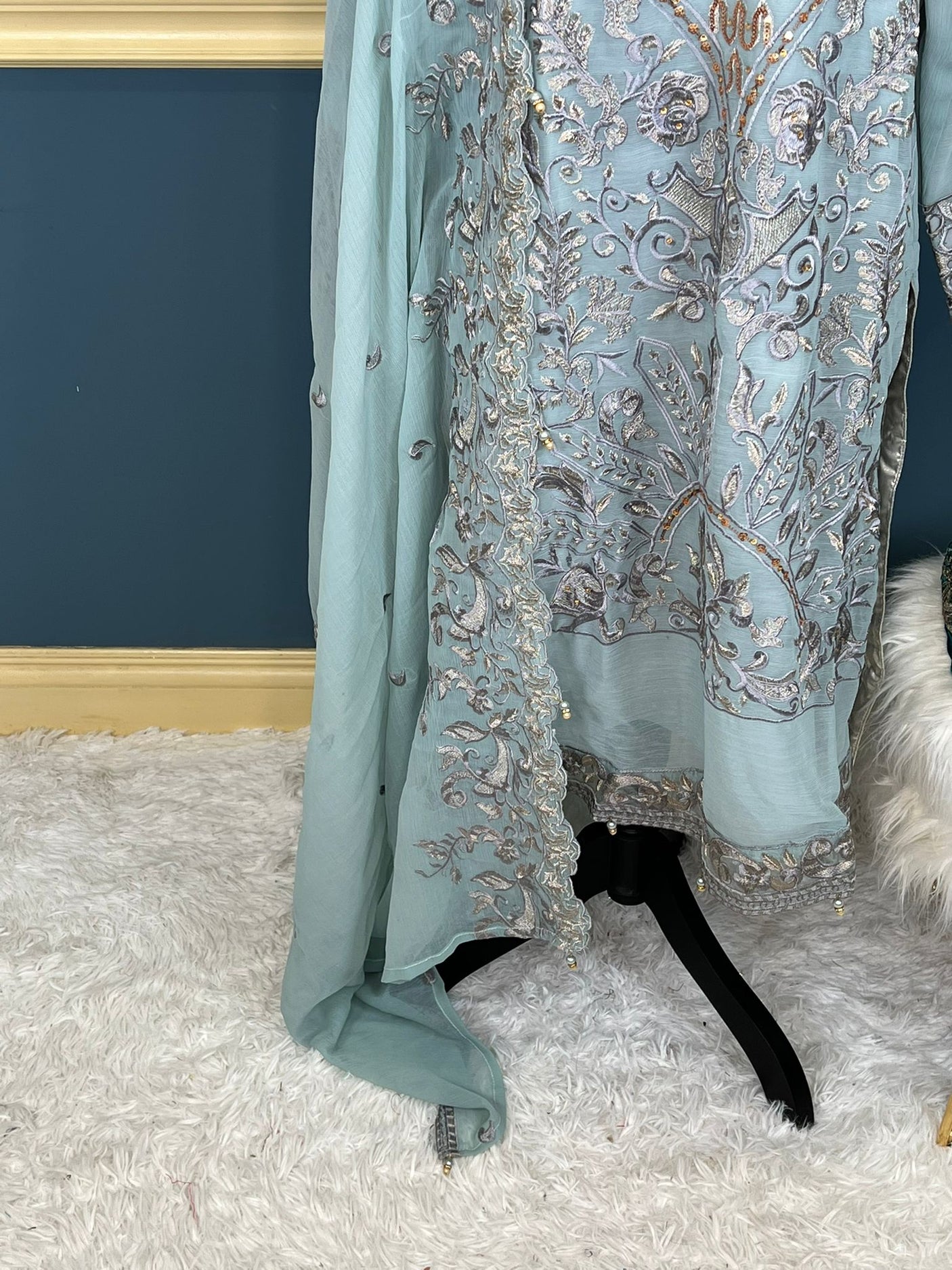 Pakistani Embroidered Party wear Ready To Ship