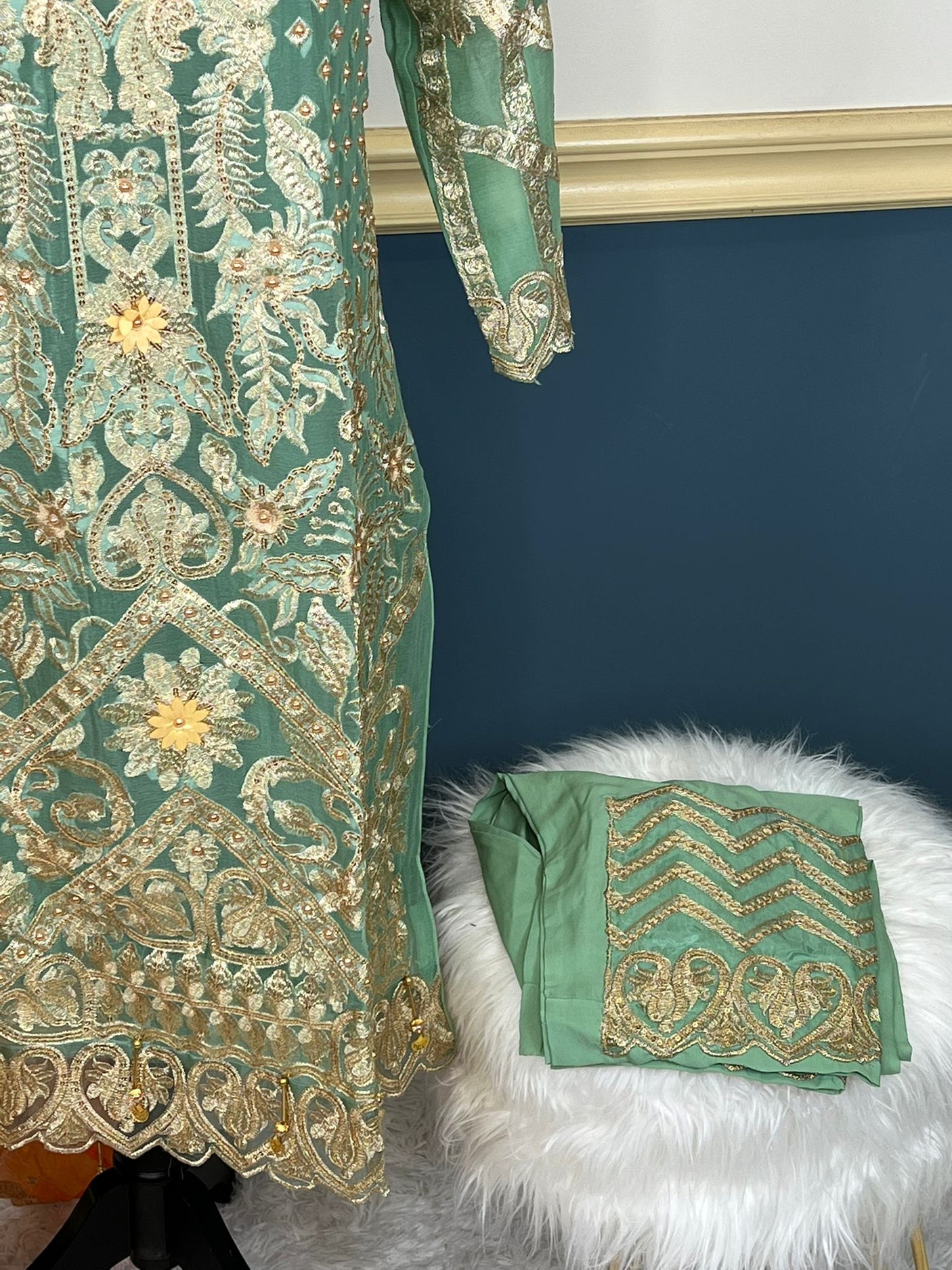 Pakistani Embroidered Party wear Ready To Ship