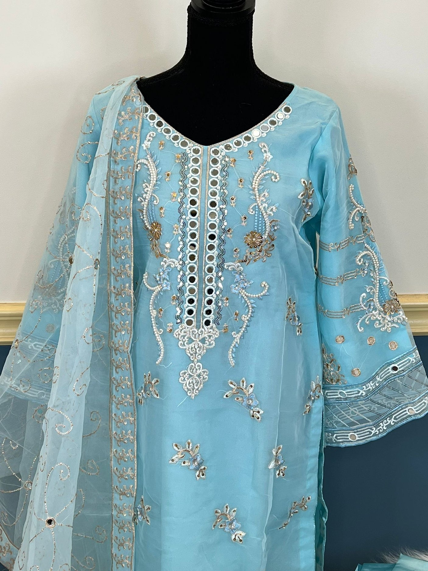 Pakistani Embroidered Party wear Ready To Ship