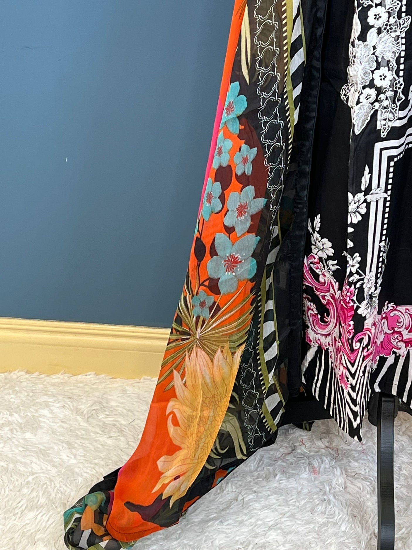 Pakistani Stitched Embroidered lawn Salwar kameez ready to ship