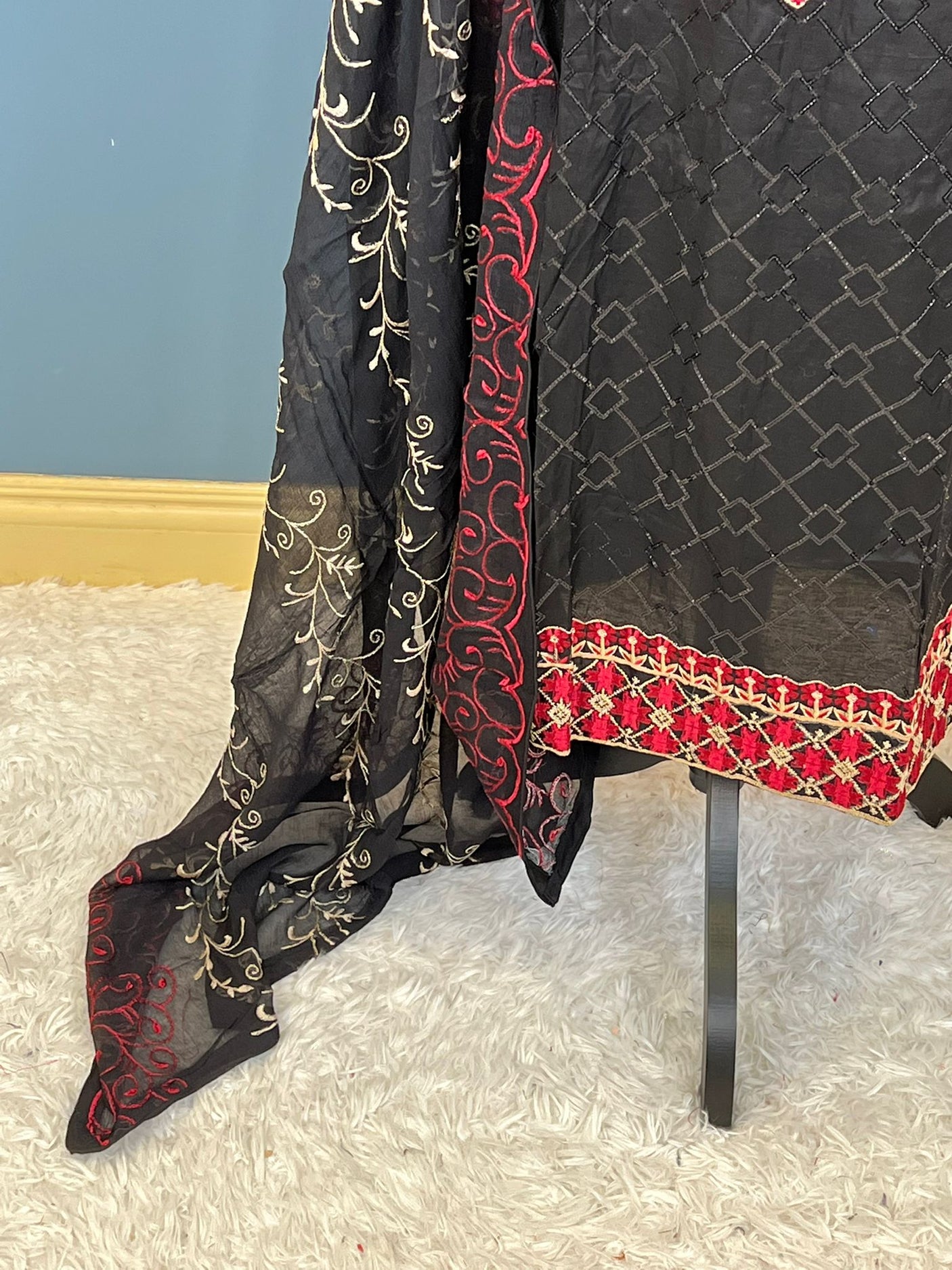 Pakistani Stitched Embroidery luxury lawn Dresses Ready To Ship