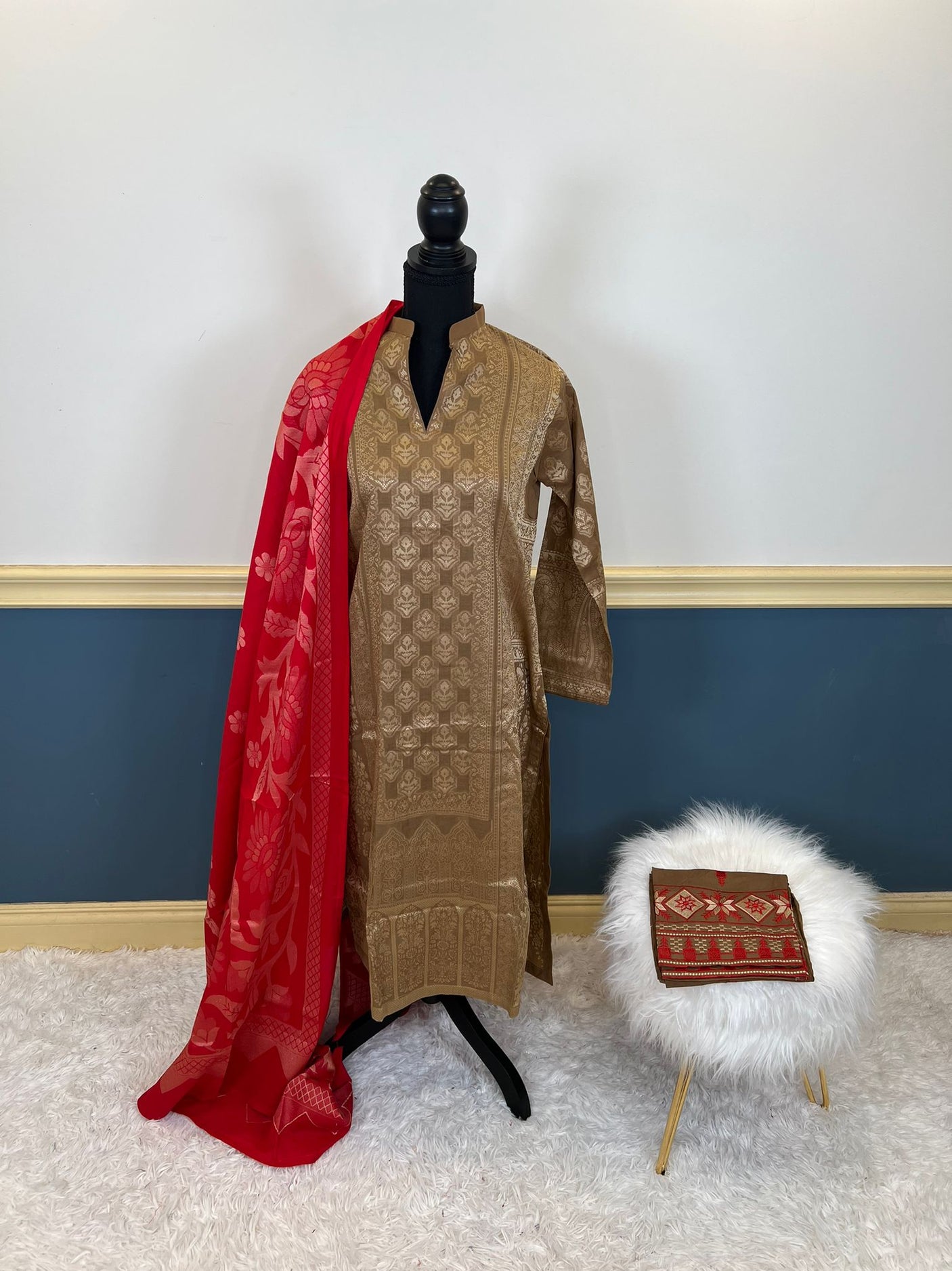 Pakistani Stitched Embroidered luxury lawn Dresses Ready To Ship