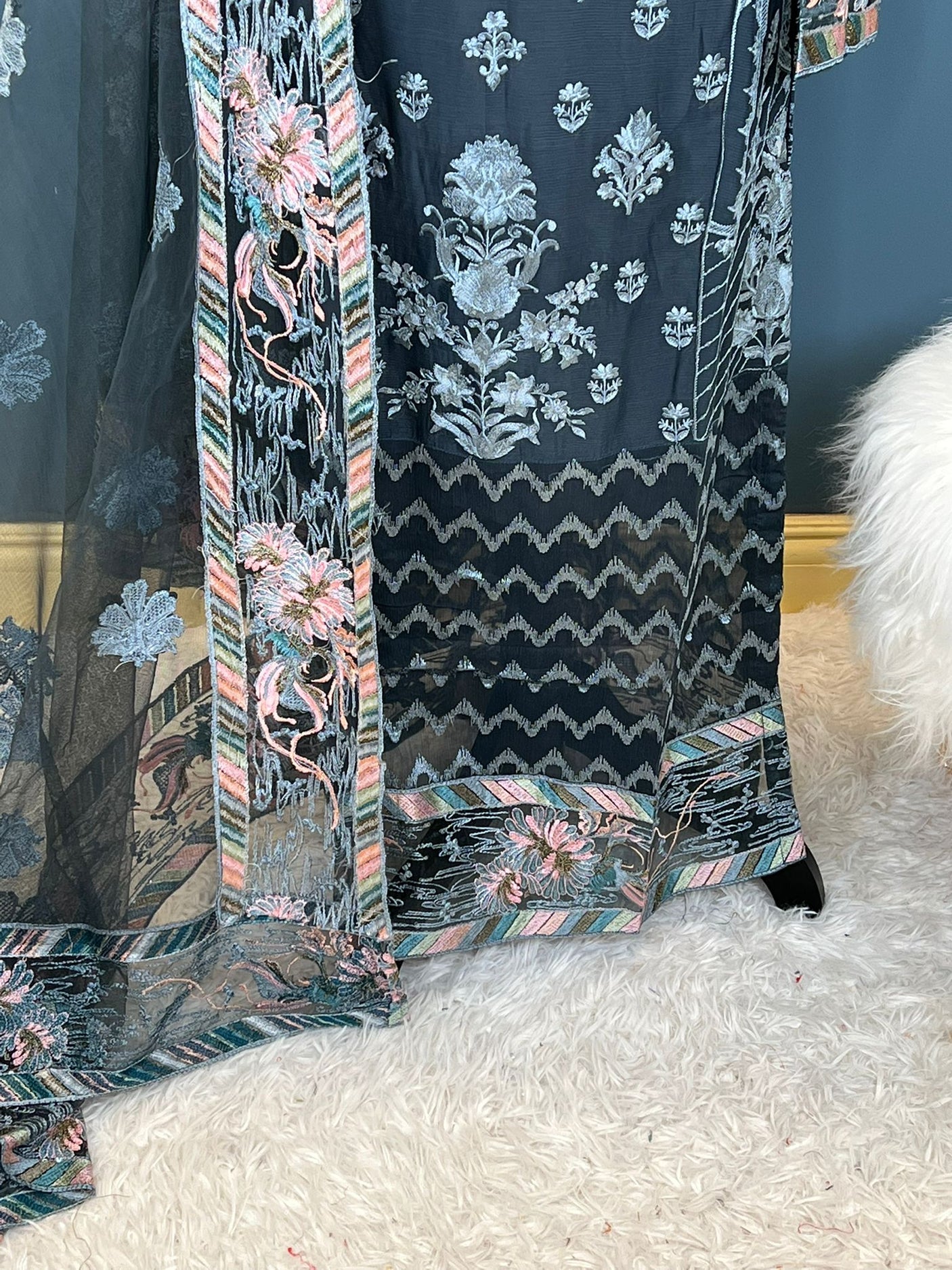 Pakistani Embroidered Party wear Ready To Ship