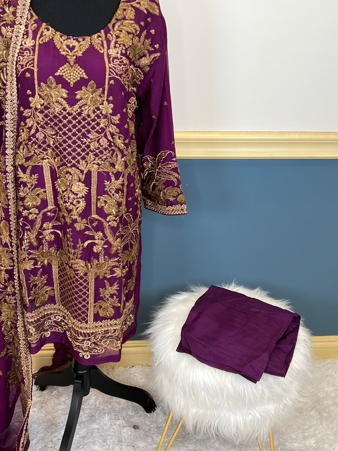 Pakistani Embroidered Party wear Ready To Ship