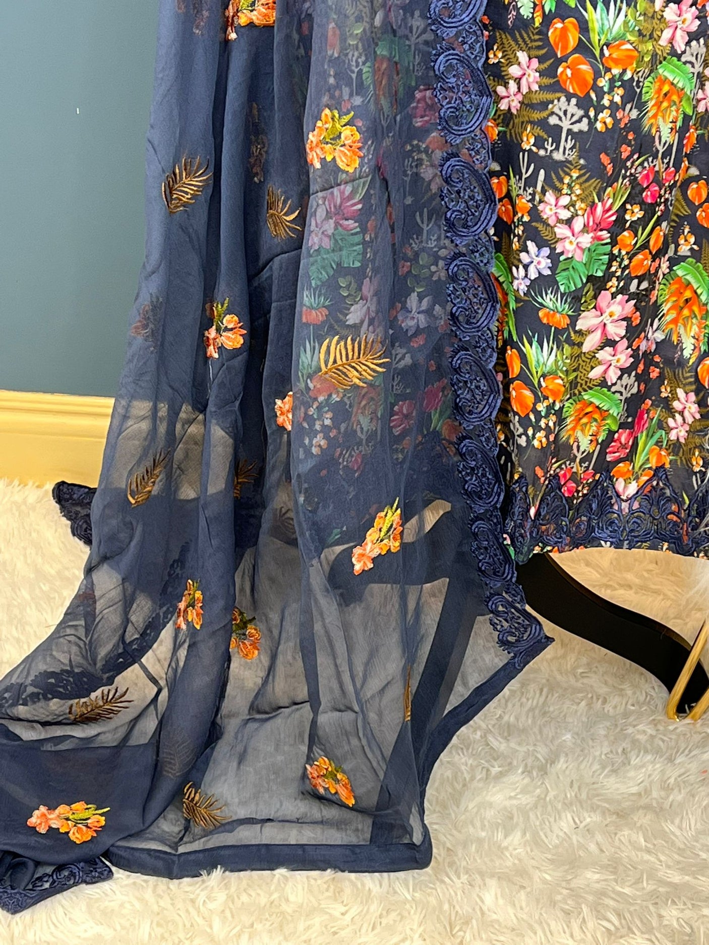 Pakistani Stitched Embroidered luxury lawn Dresses Ready To Ship