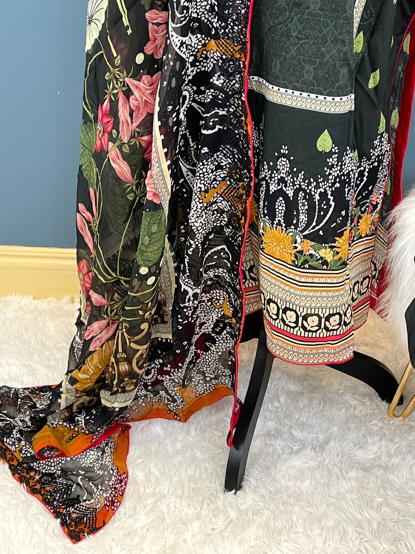 Pakistani Stitched Embroidered luxury lawn Dresses Ready To Ship