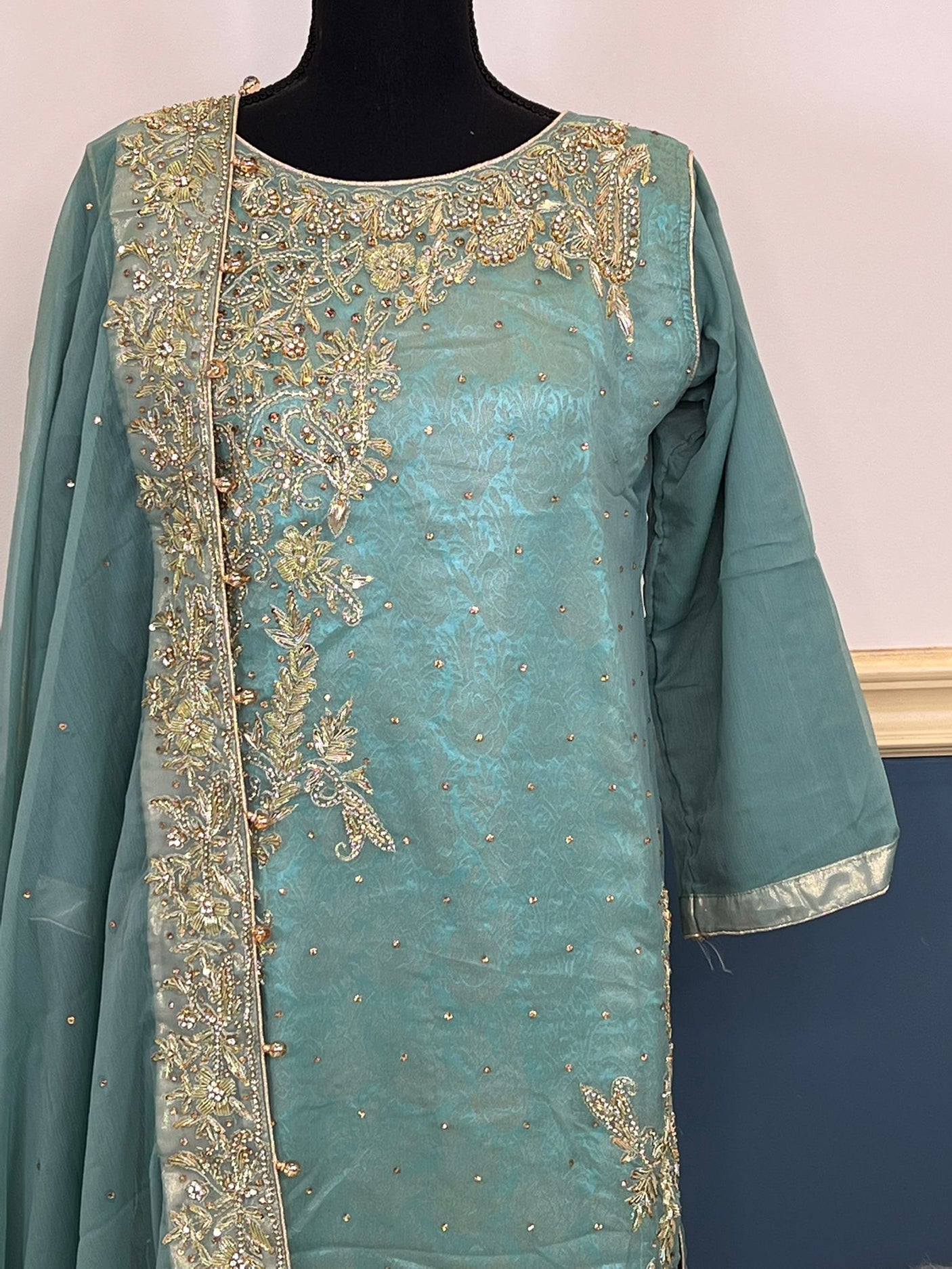 Pakistani Stiched Designer Party Wear -100% Original Guaranteed