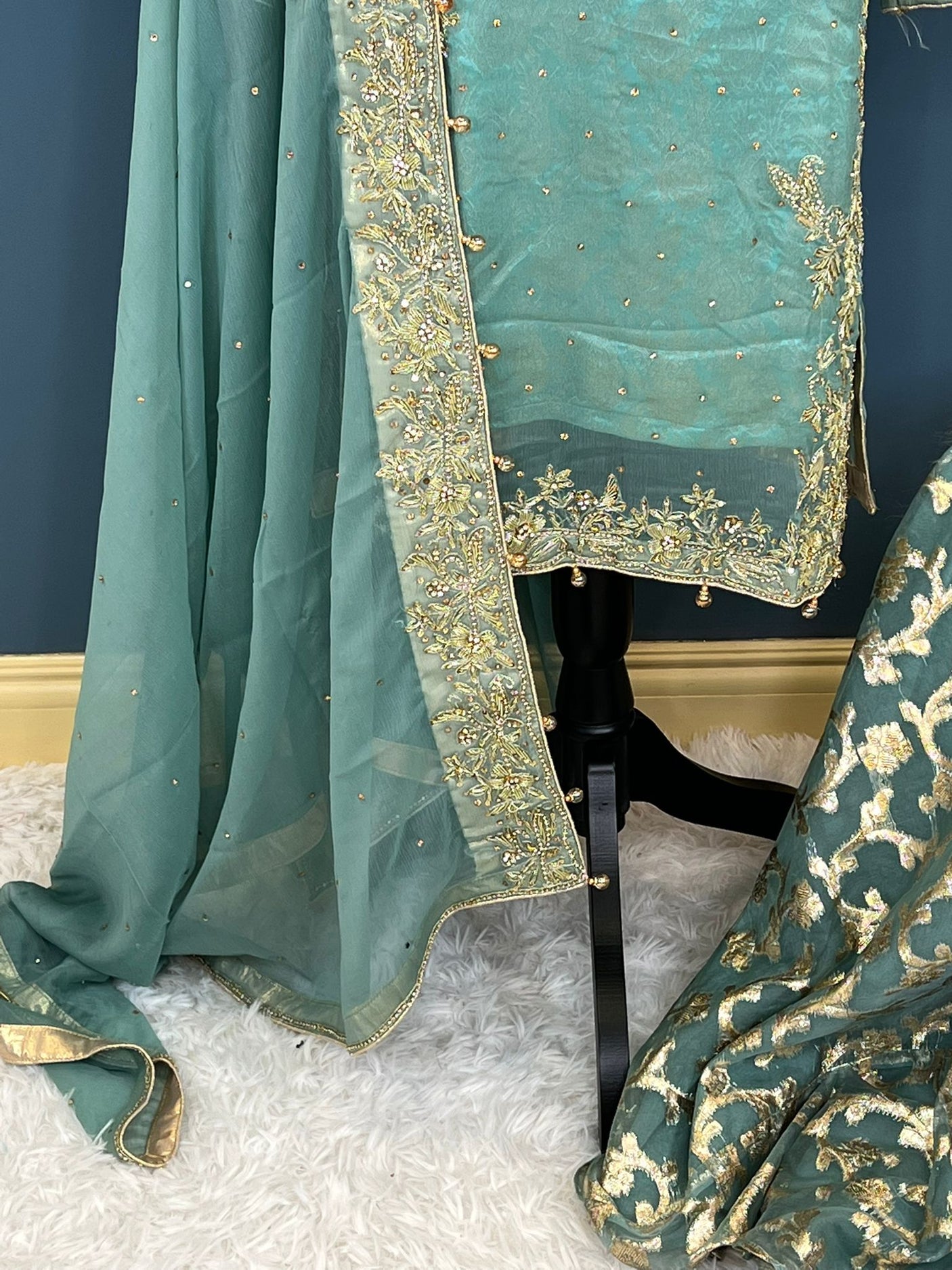 Pakistani Stiched Designer Party Wear -100% Original Guaranteed