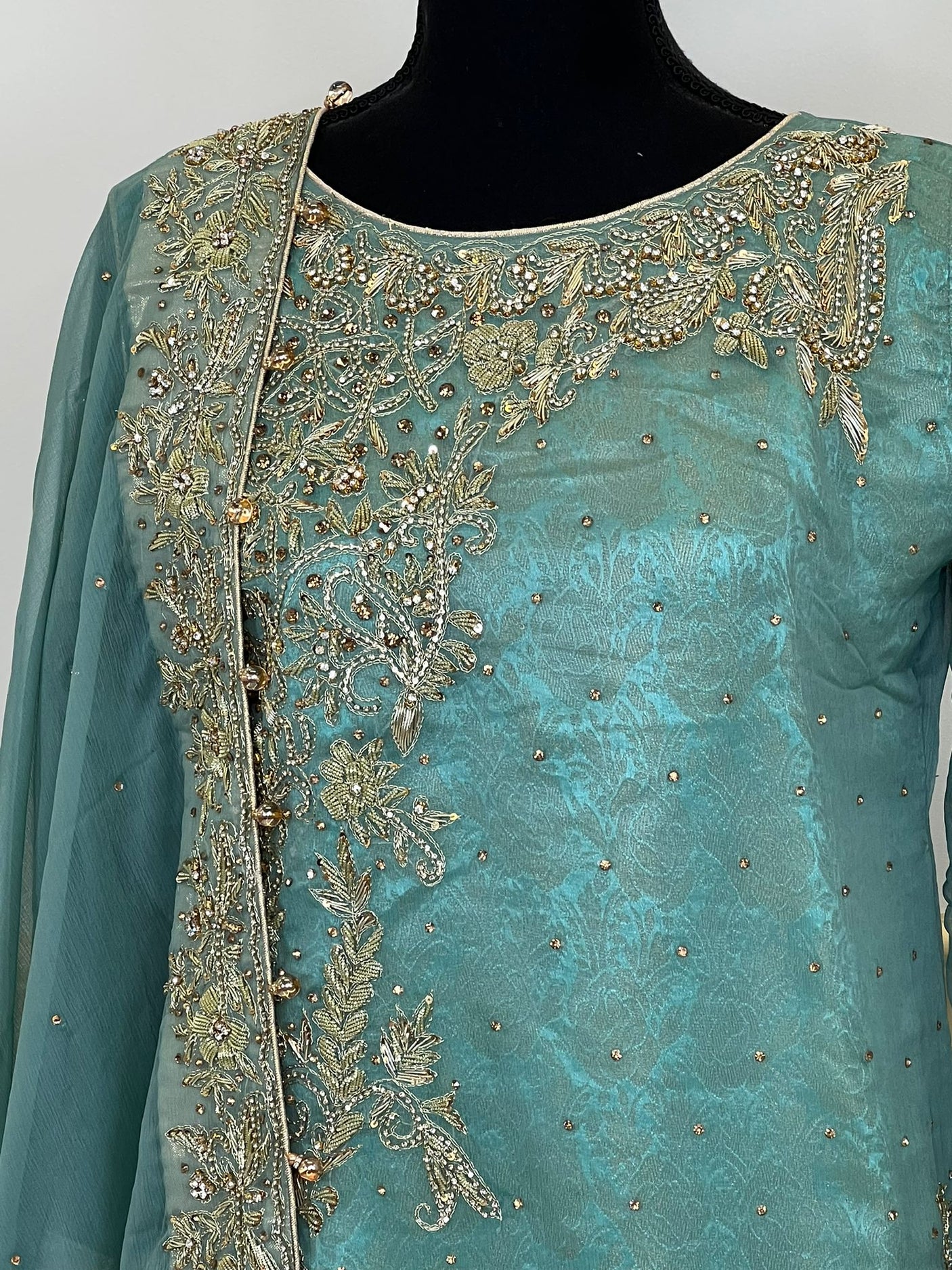 Pakistani Stiched Designer Party Wear -100% Original Guaranteed