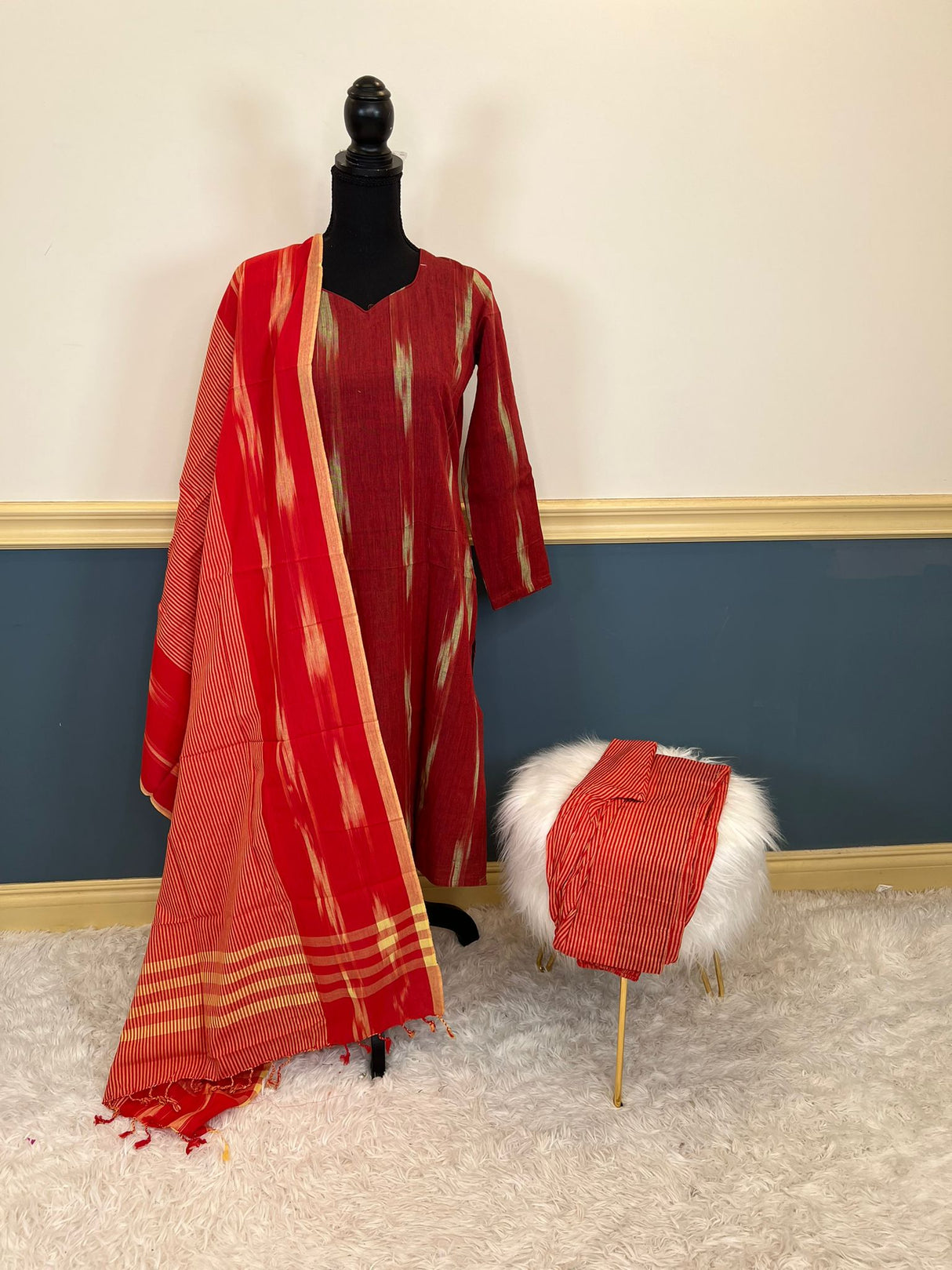 Bangladeshi Taant Salwar Kameez