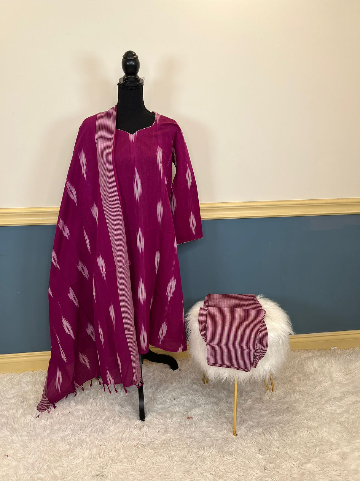 Bangladeshi Taant Salwar Kameez