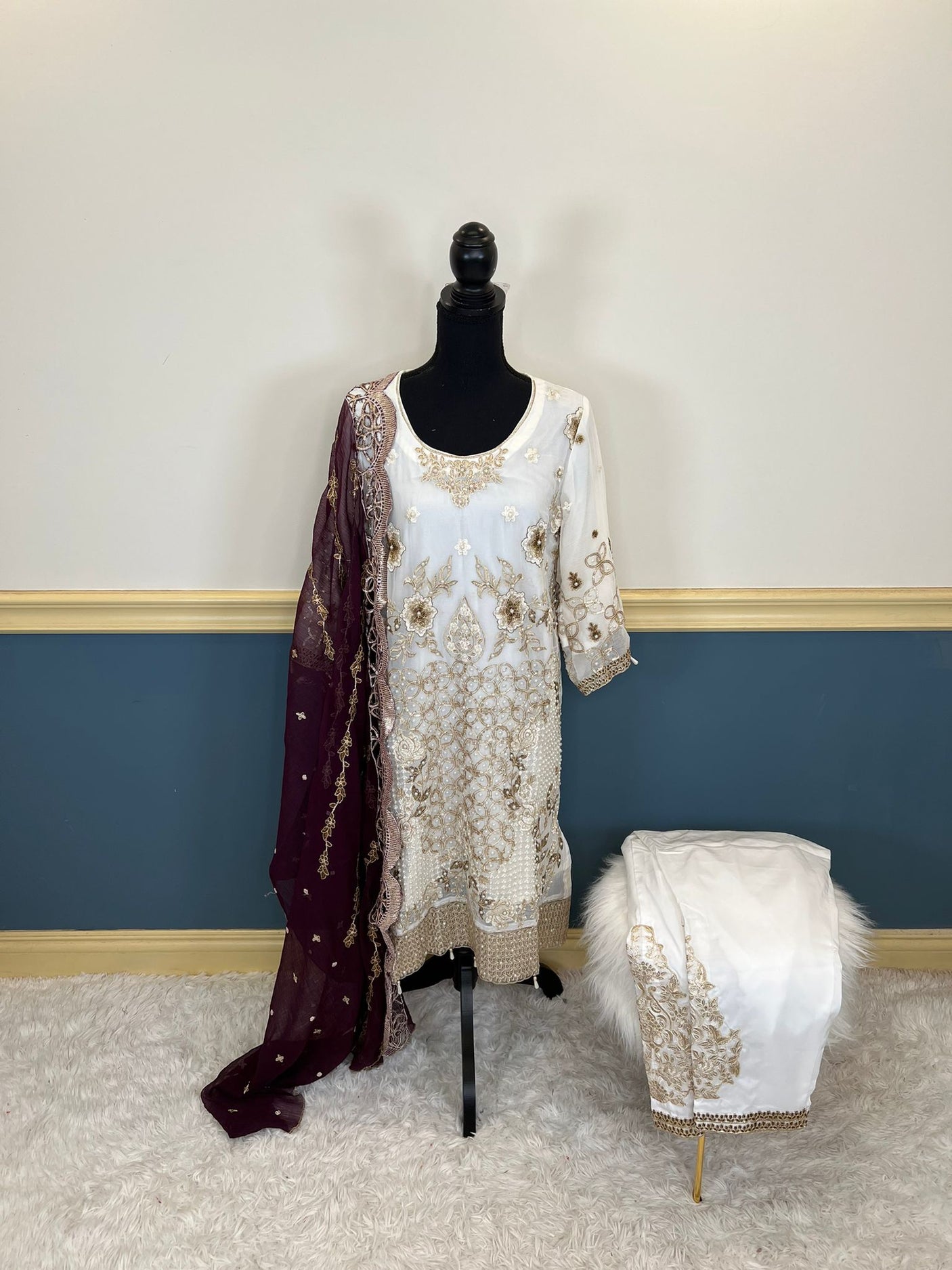 Pakistani Embroidered Party wear Ready To Ship