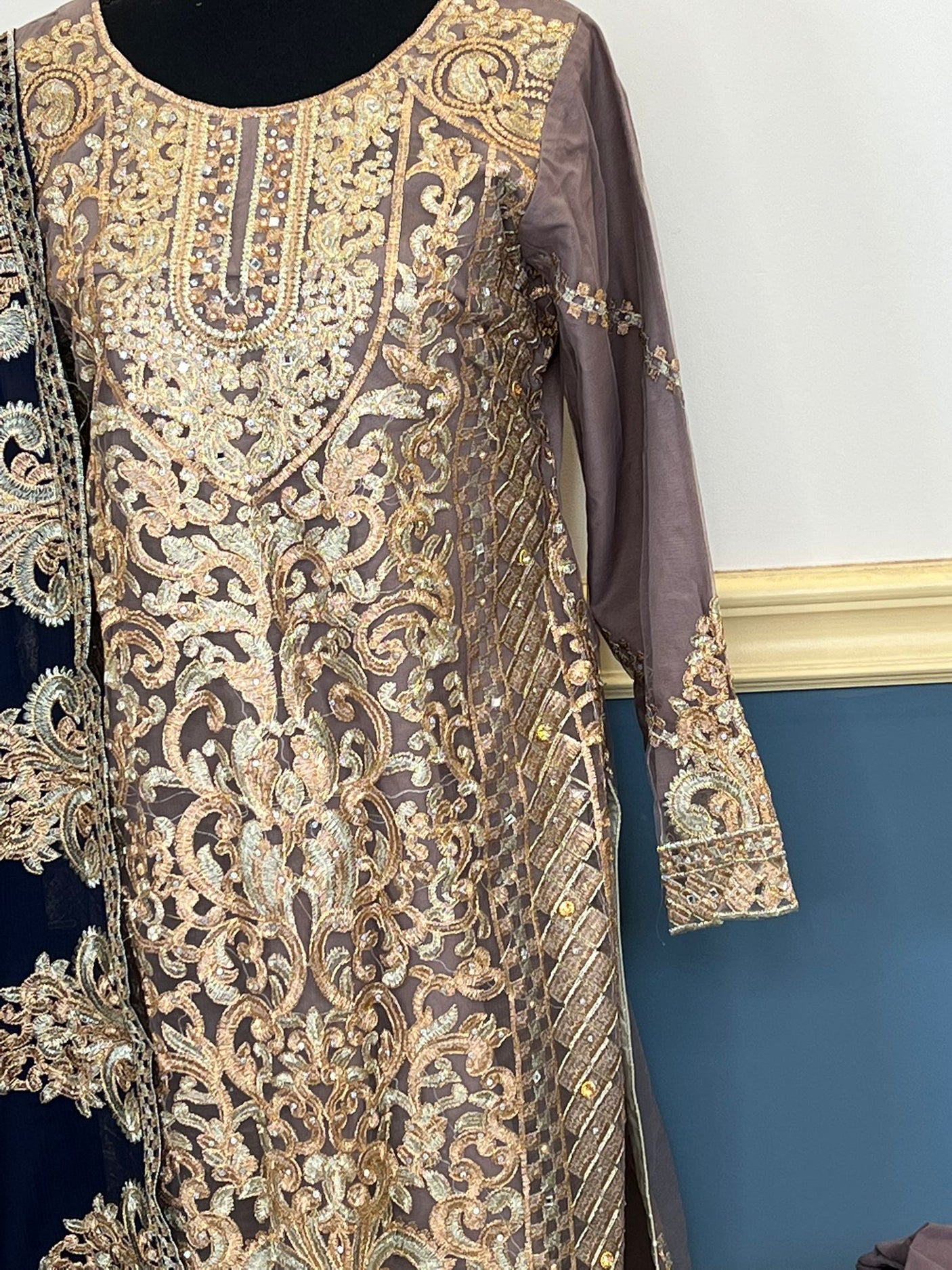 Pakistani Embroidered Party wear Ready To Ship