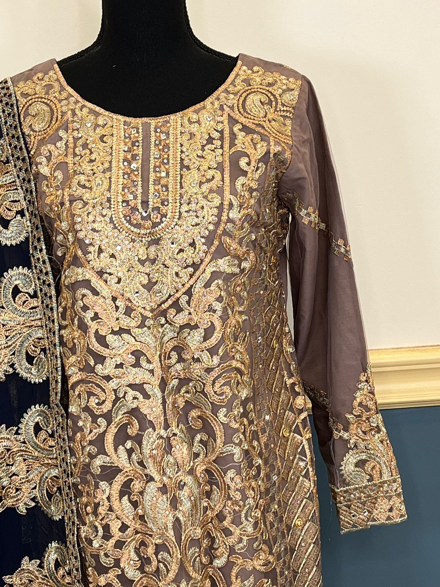 Pakistani Embroidered Party wear Ready To Ship